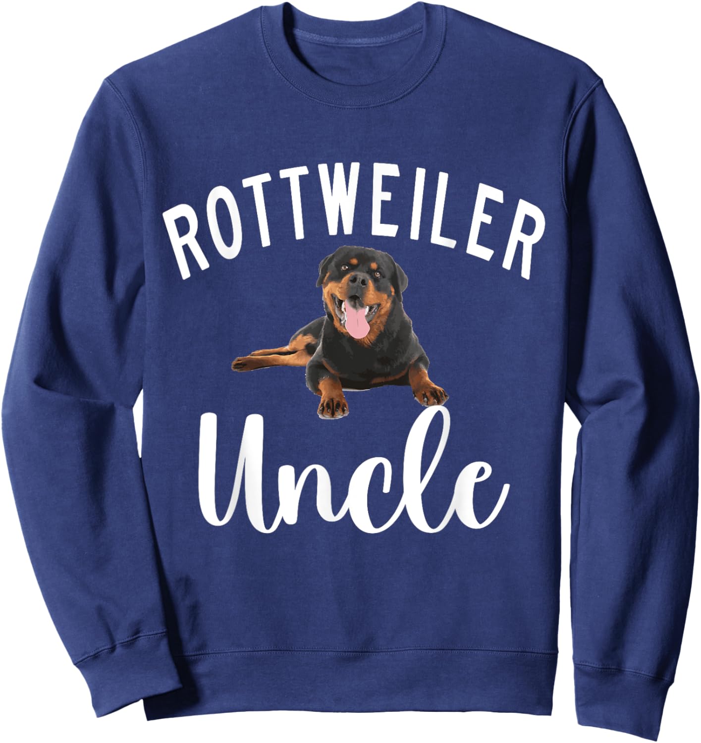 Rottweiler Uncle Sweatshirt - Sweatshirt | Navy