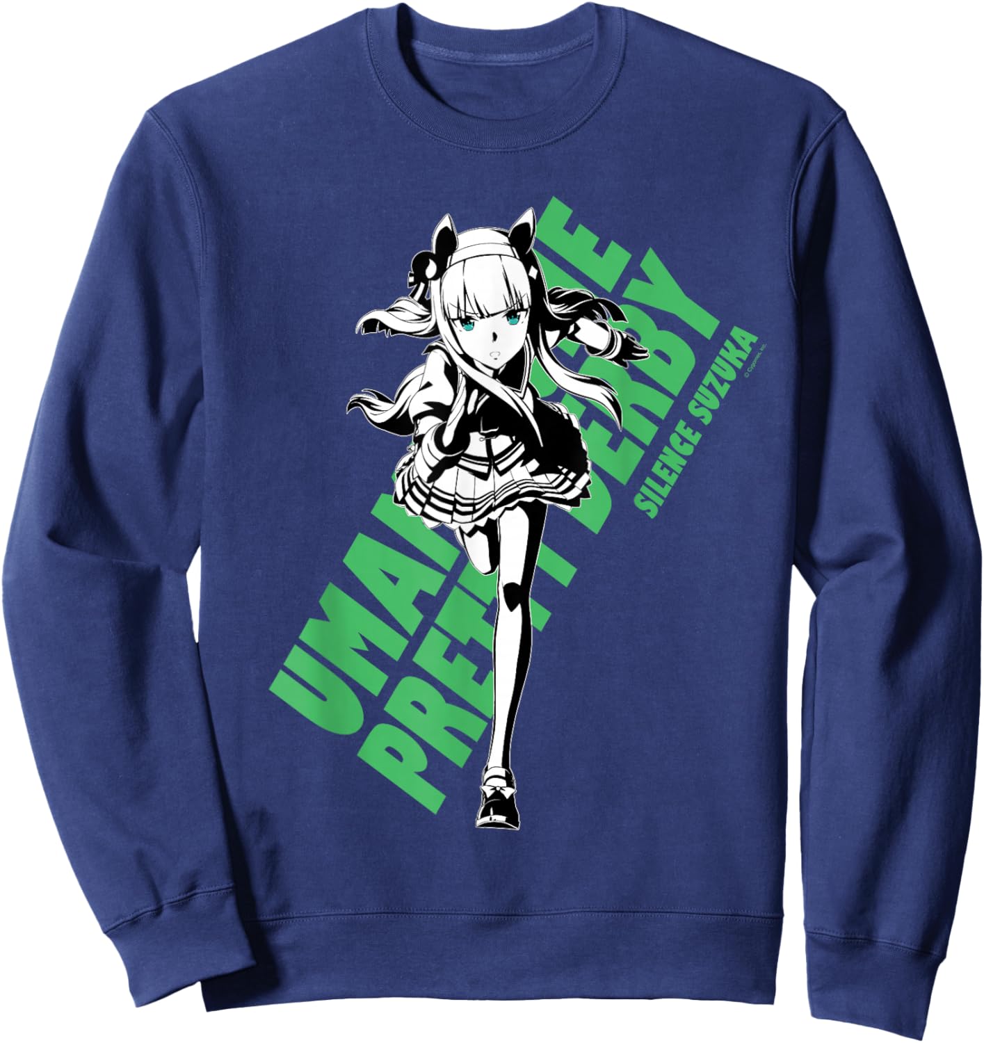Umamusume: Pretty Derby Silence Suzuka Sweatshirt - Sweatshirt | Navy