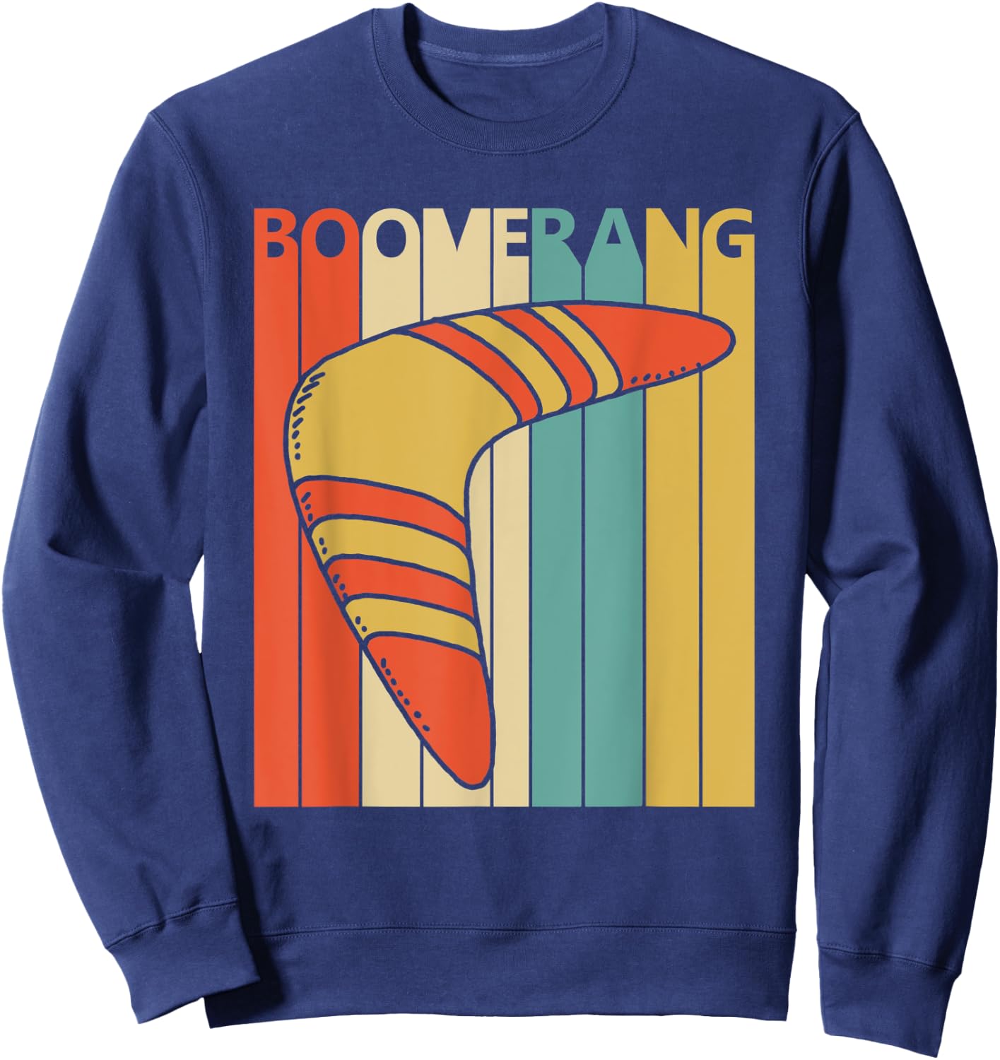 Vintage Boomerang Sweatshirt - Sweatshirt | Navy