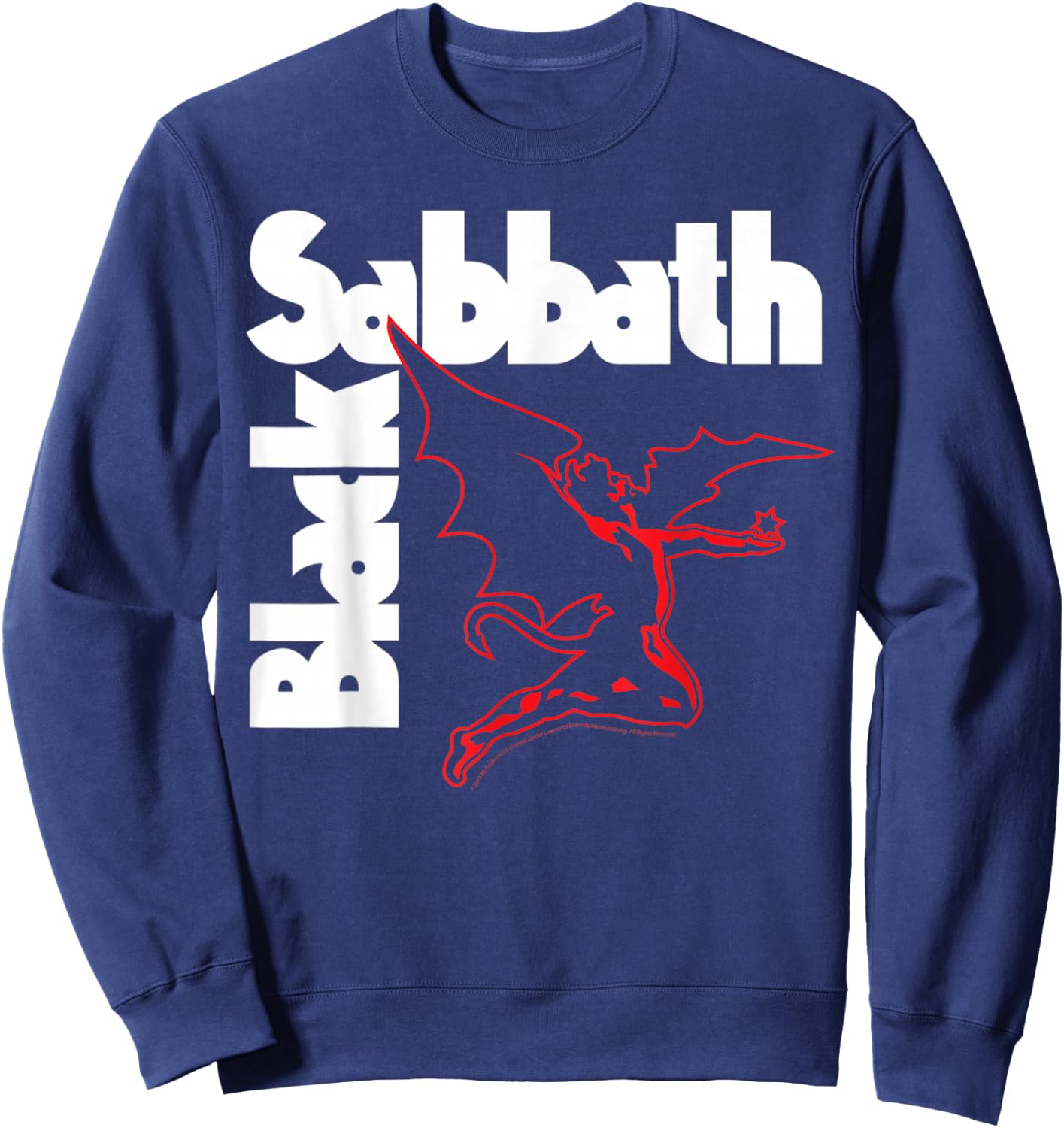 Black Sabbath Official Creature Sweatshirt - Sweatshirt | Navy