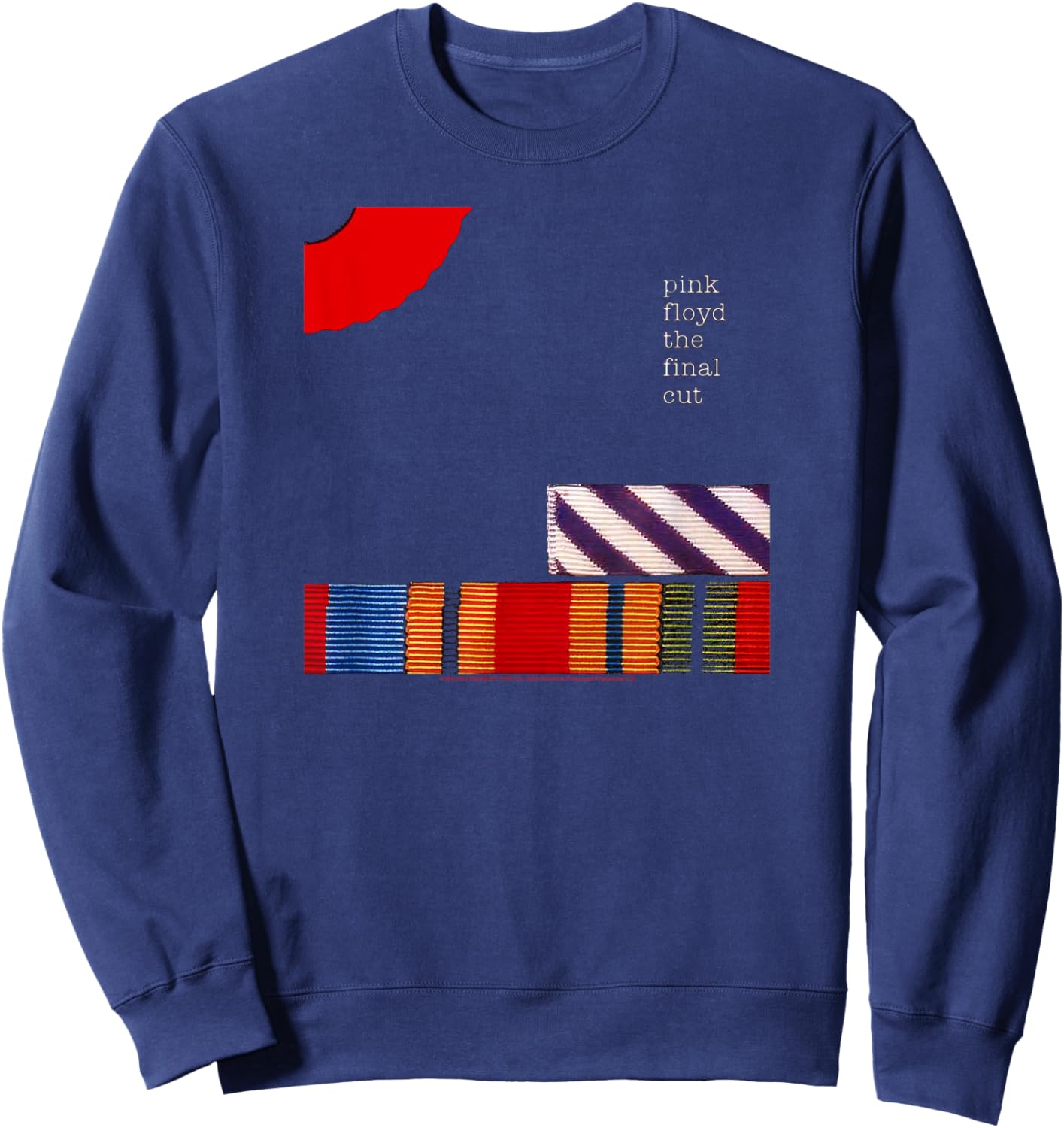 Pink Floyd the Final Cut Sweatshirt - Sweatshirt | Navy