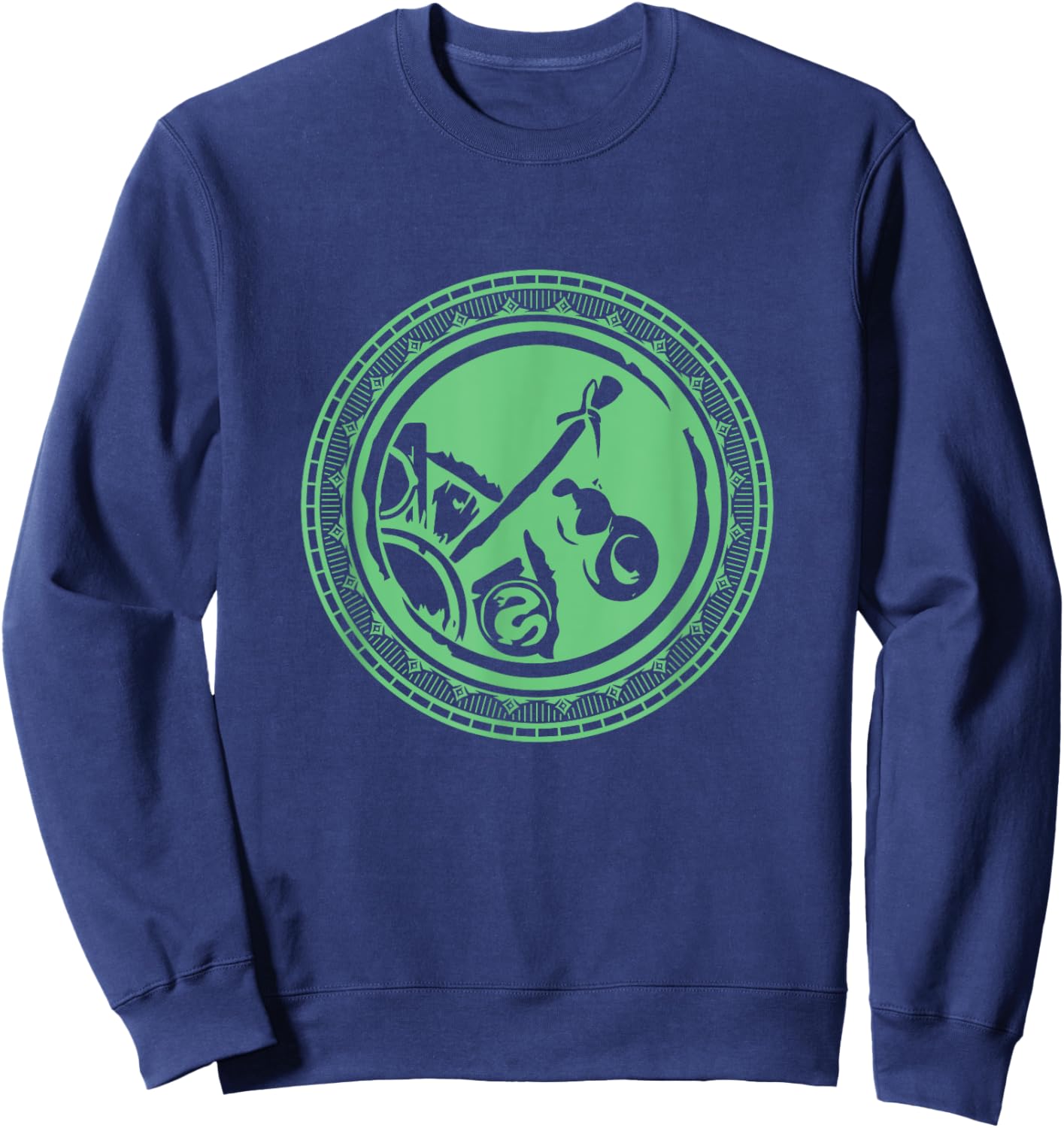 Wow Monk Role Playing Gamer Sweatshirt - Sweatshirt | Navy