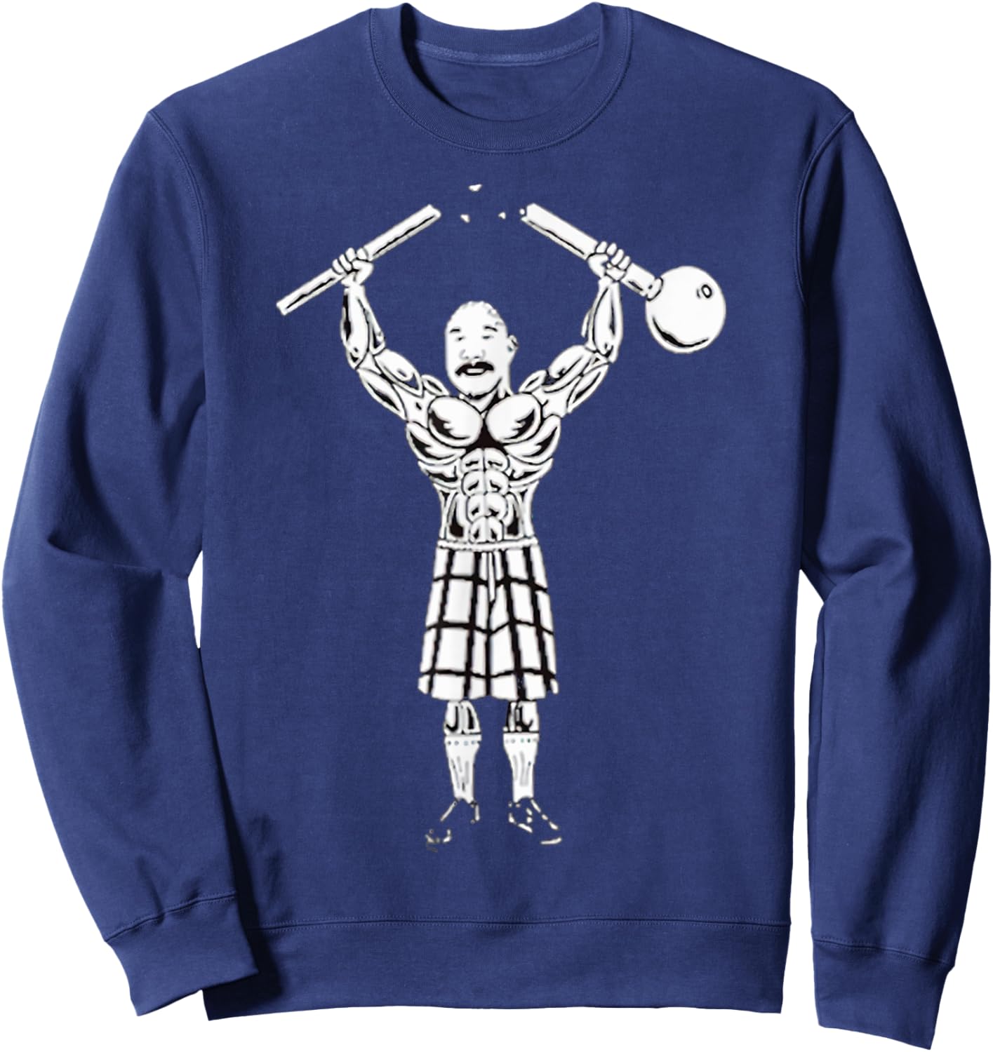 Hit The Gym Not The Pipa Sweatshirt - Sweatshirt | Navy