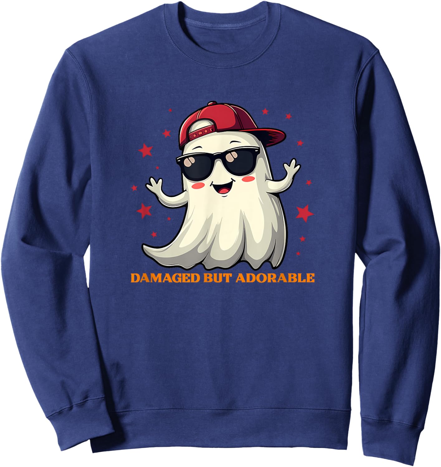 Damaged But Adorable Apparel Sweatshirt - Sweatshirt | Navy