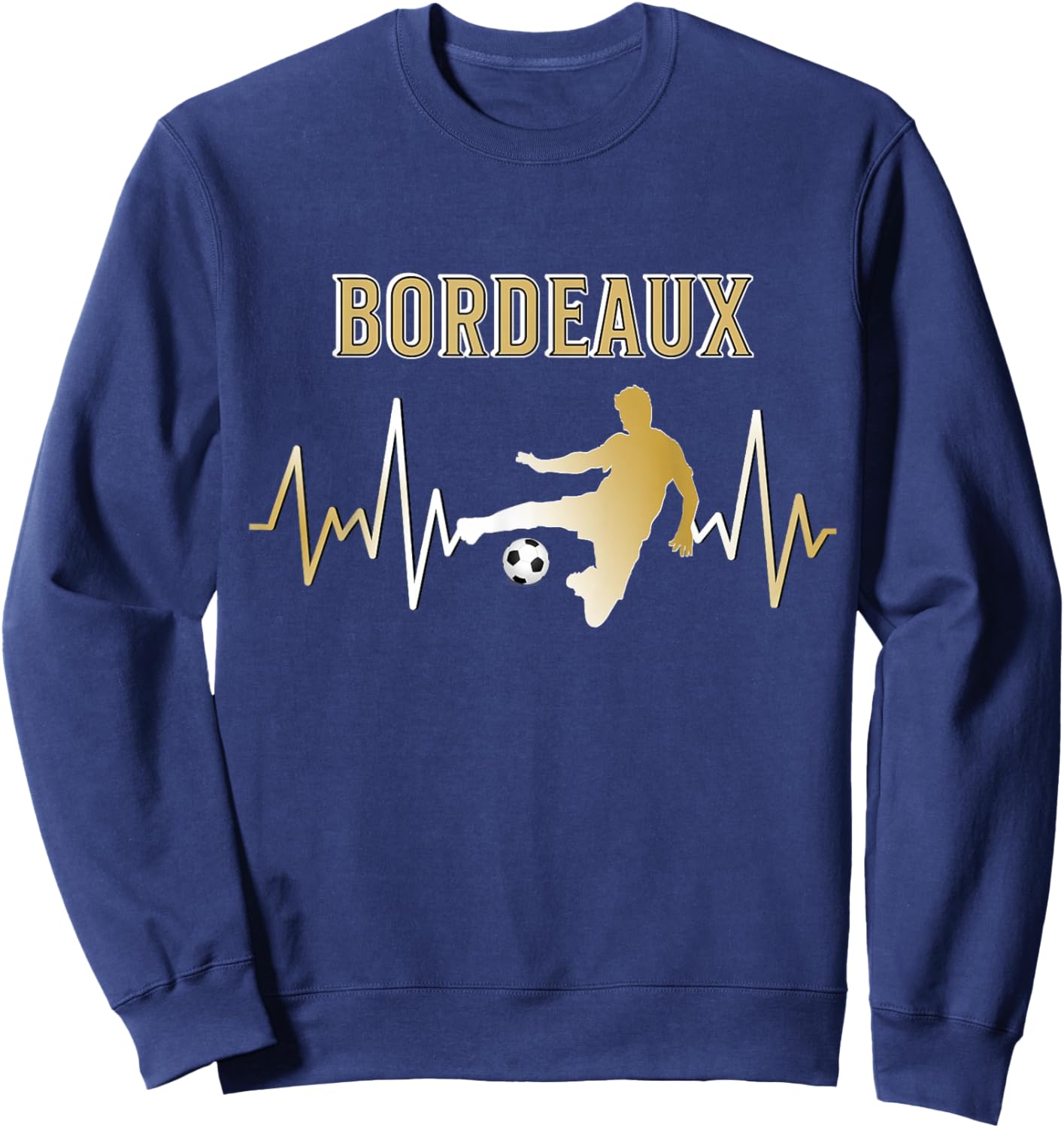Bordeaux Football Supporter Gift , Black, S Sweatshirt - Sweatshirt | Navy