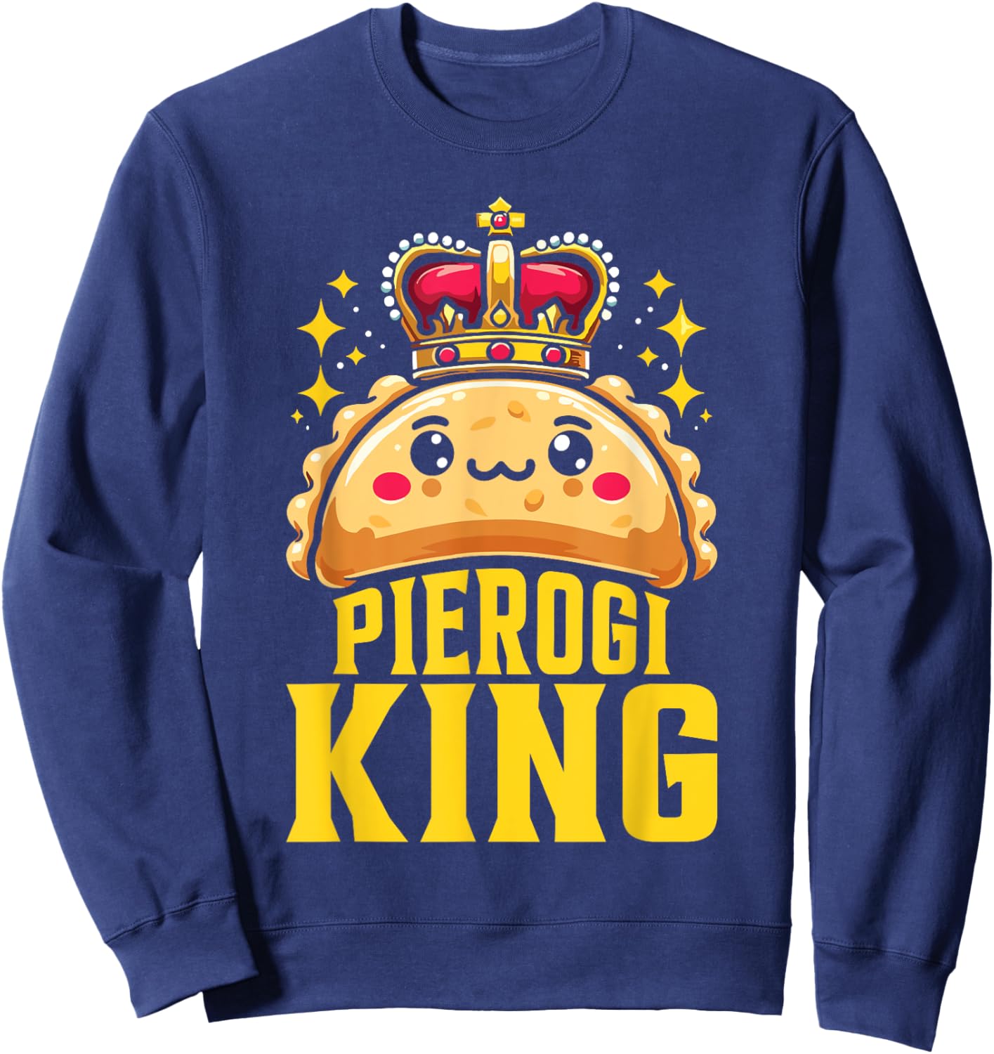 Pierogi King Sweatshirt - Sweatshirt | Navy