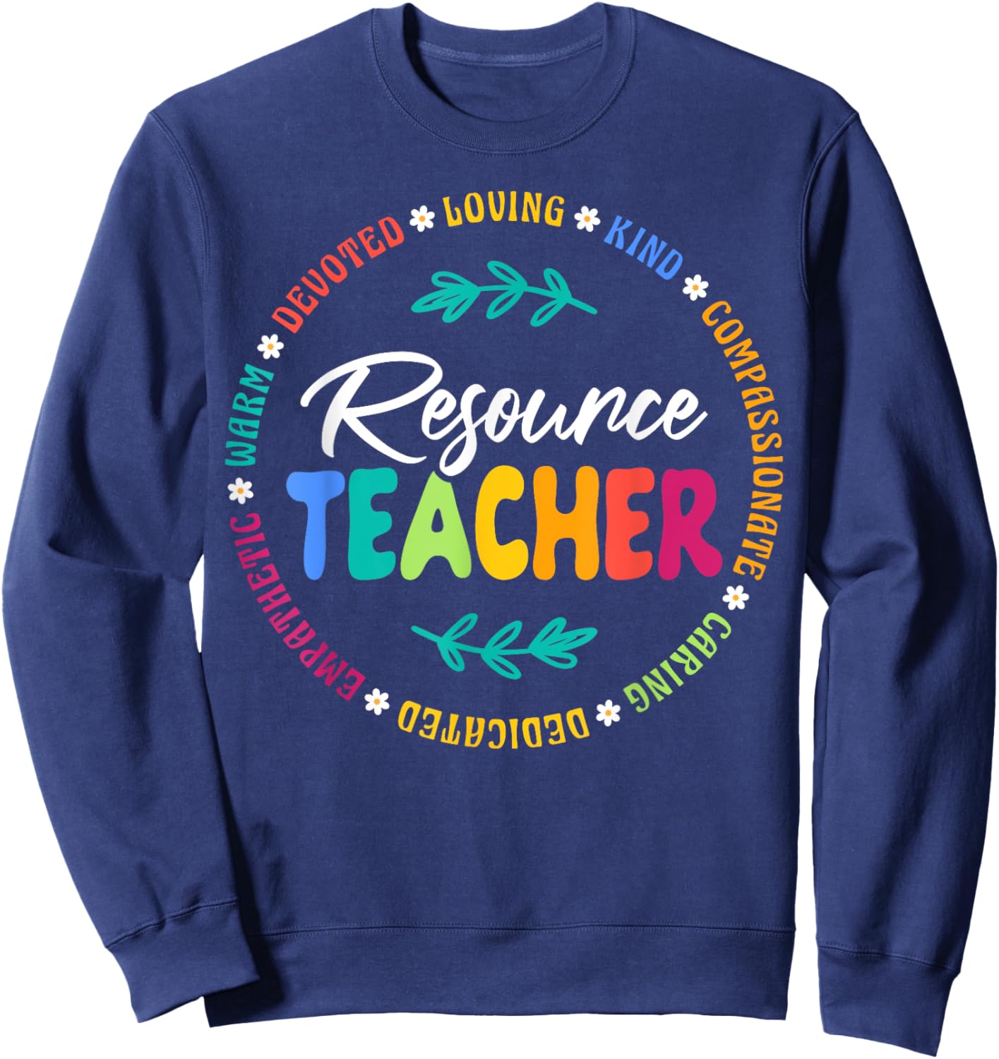 Resource Teacher Appreciation Women Sweatshirt - Sweatshirt | Navy