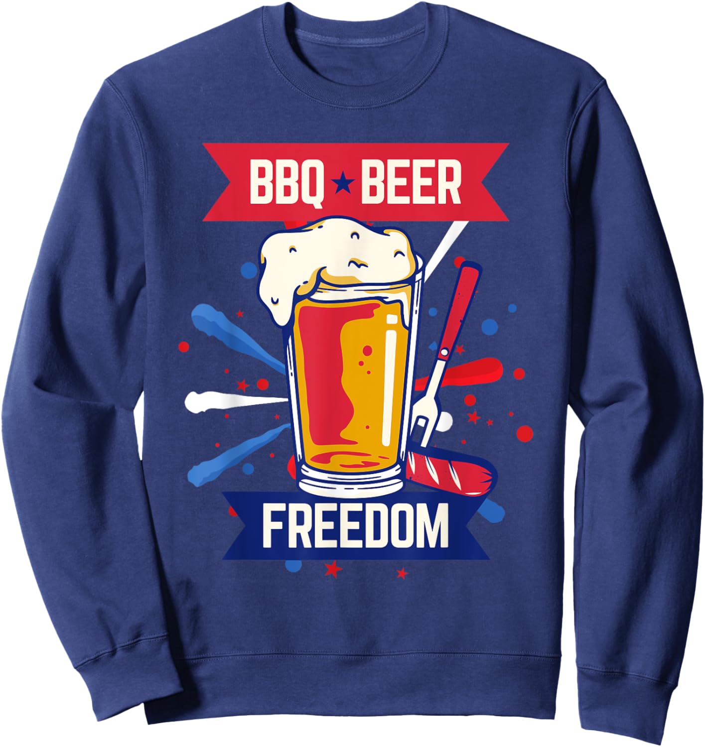 4th Of July Independence Day USA - Patriotic Shirts Sweatshirt - Sweatshirt | Navy