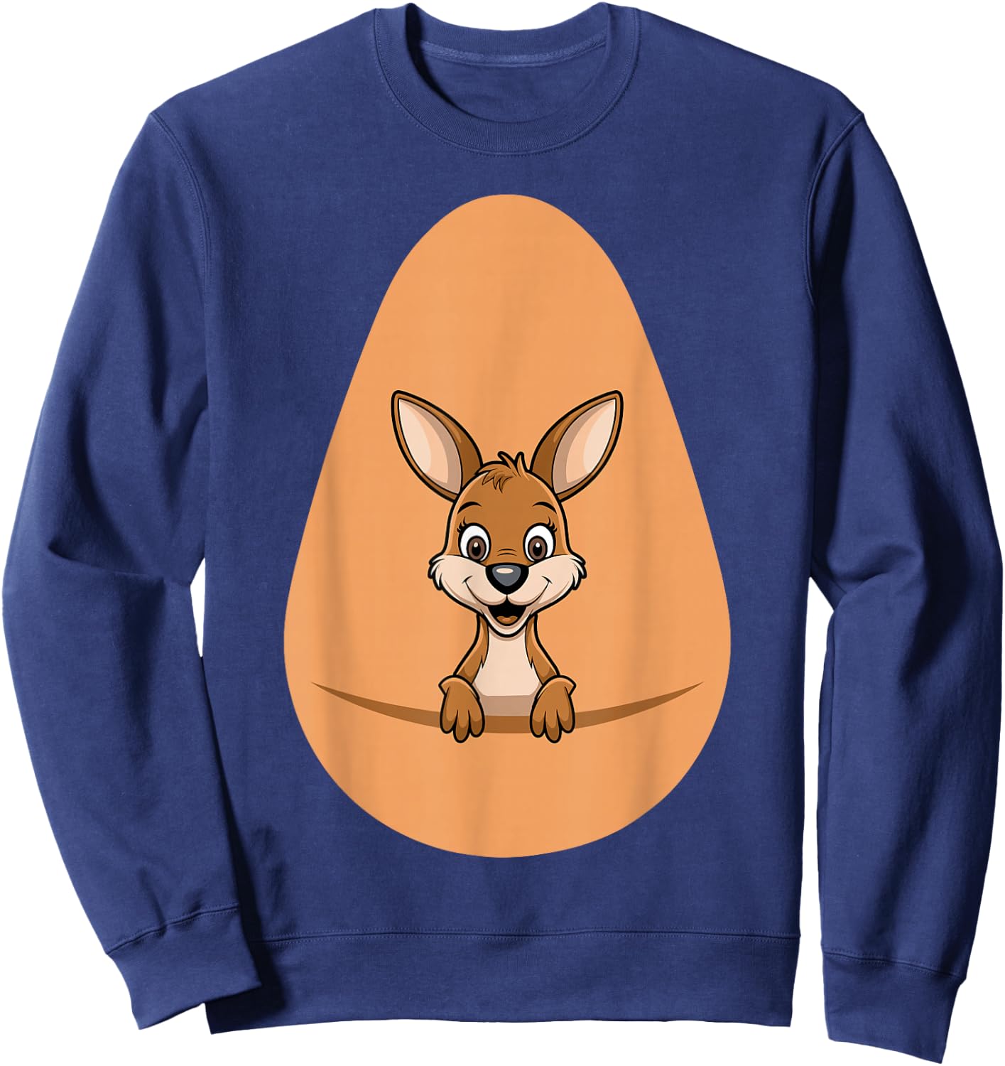 Cute Kangaroo Pouch Halloween Costumes Group Family Sweatshirt - Sweatshirt | Navy