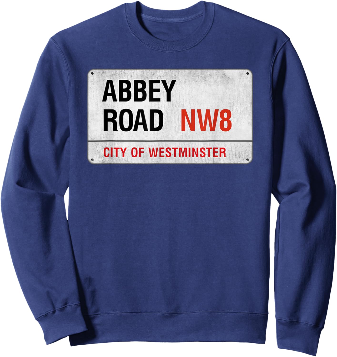 London Tourist Abbey Road NW8 Sweatshirt - Sweatshirt | Navy