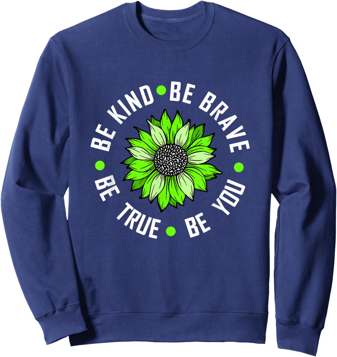 Green Be-x4 Green Graphic Sweatshirt - Sweatshirt | Navy