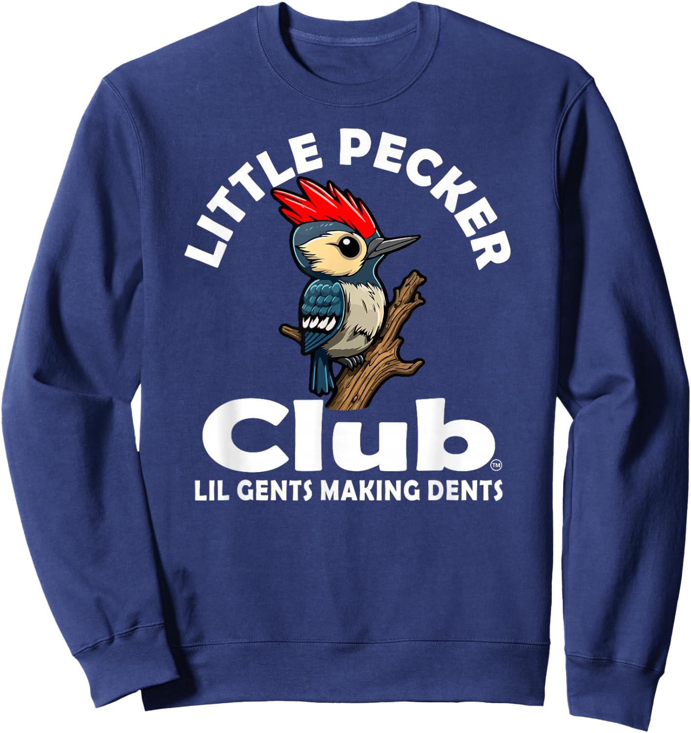 The Real Little Pecker Club Sweatshirt - Sweatshirt | Navy