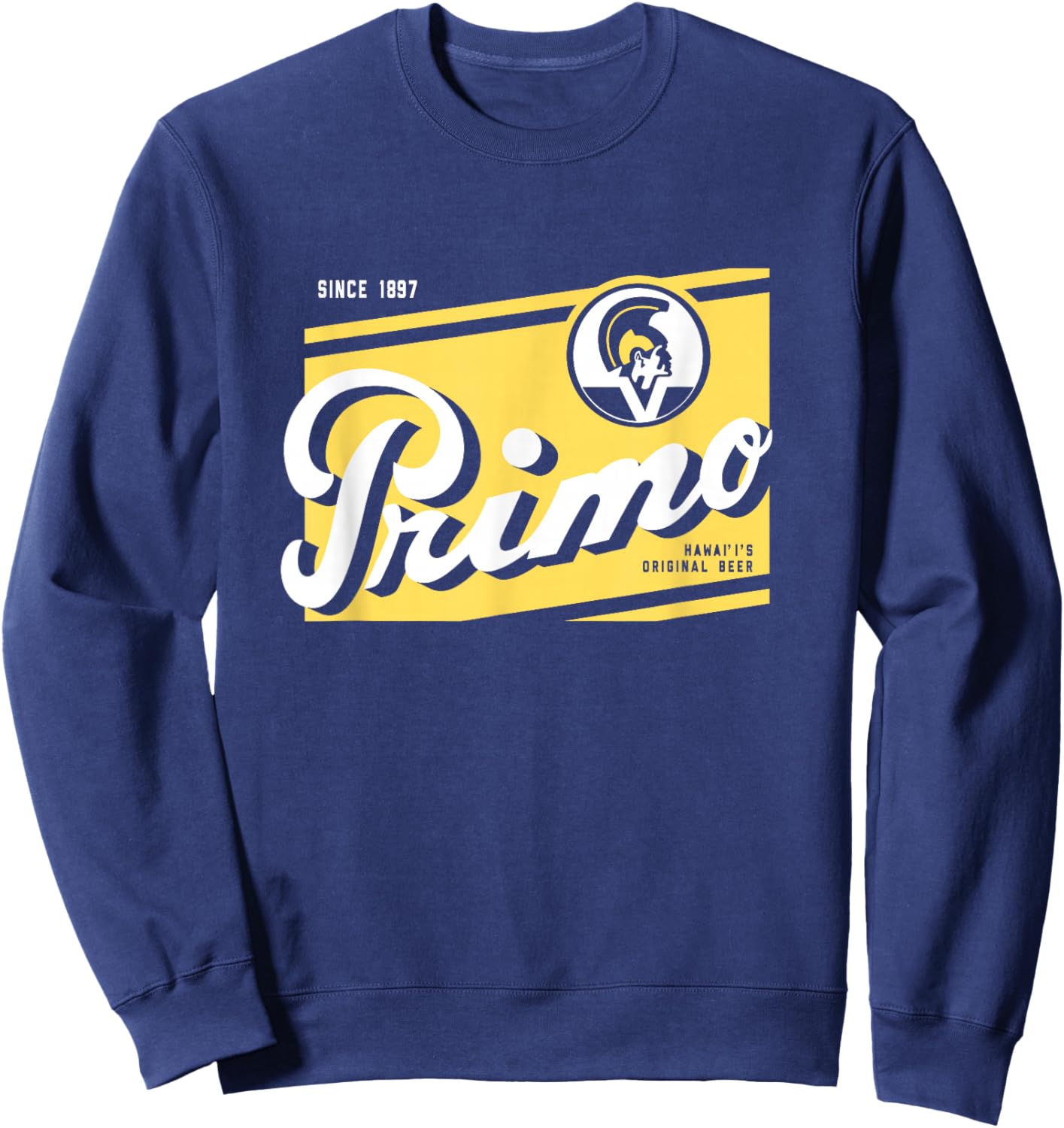 Primo Style - Pale Logo Sweatshirt - Sweatshirt | Navy