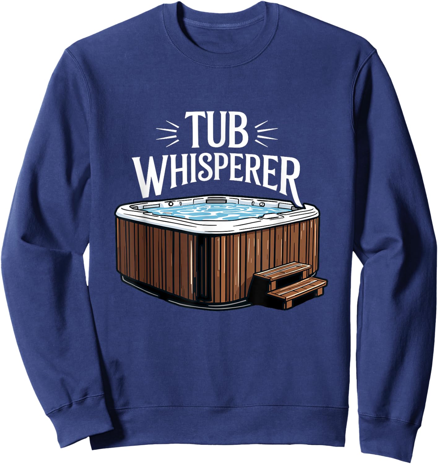 Whirlpool Funny Hot Tub Sweatshirt - Sweatshirt | Navy