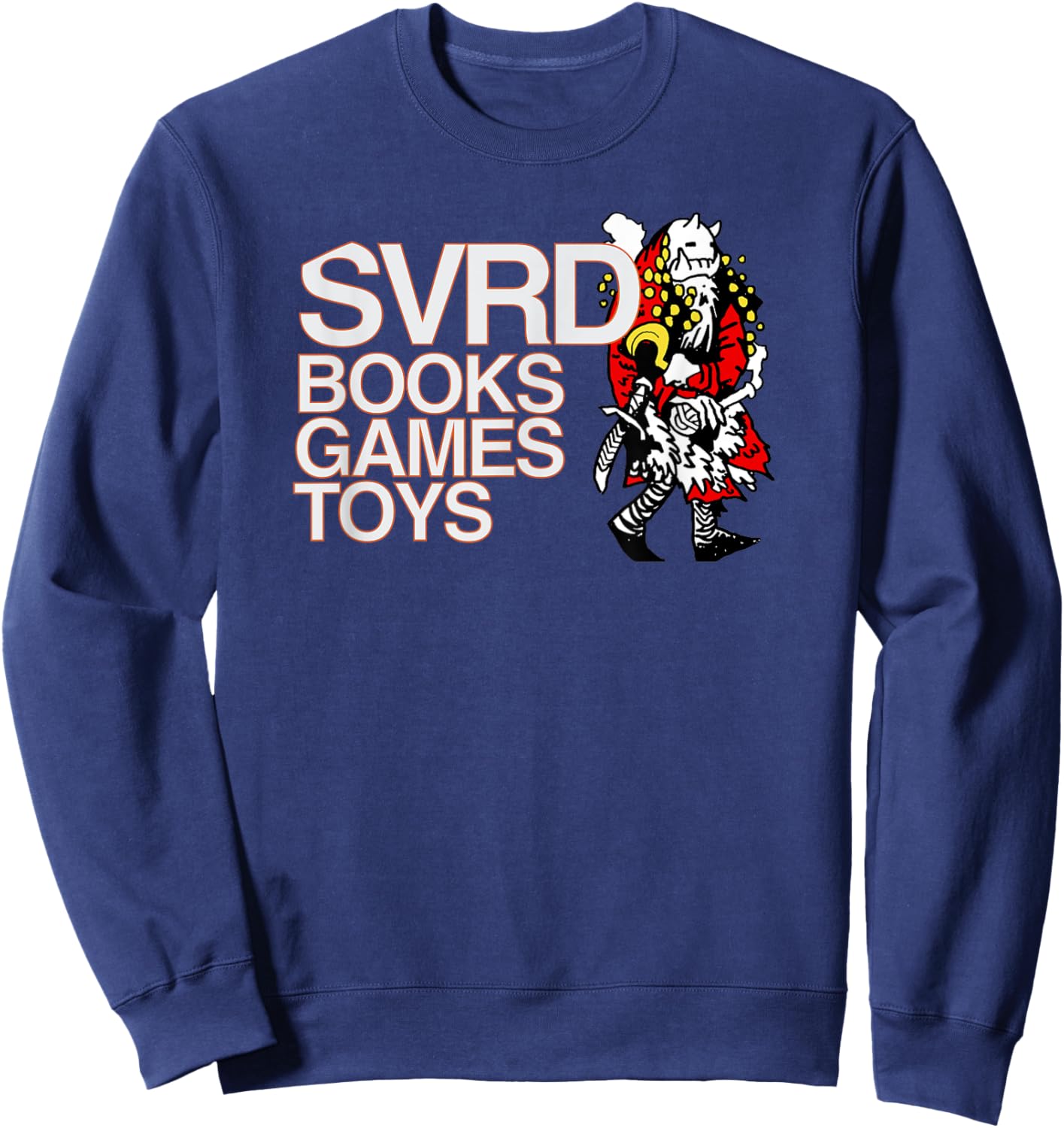 Severed Books and Toys and Games - SVRD BOOKS Sweatshirt - Sweatshirt | Navy