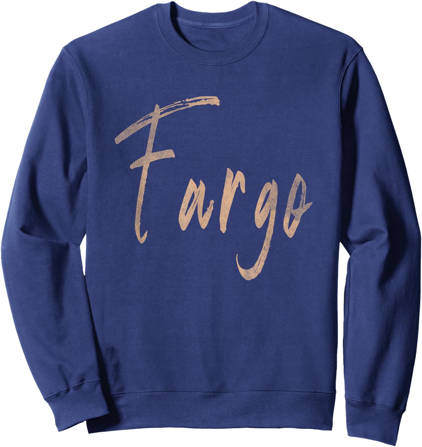Fargo North Dakota Vintage Elegant Design Sweatshirt - Sweatshirt | Navy
