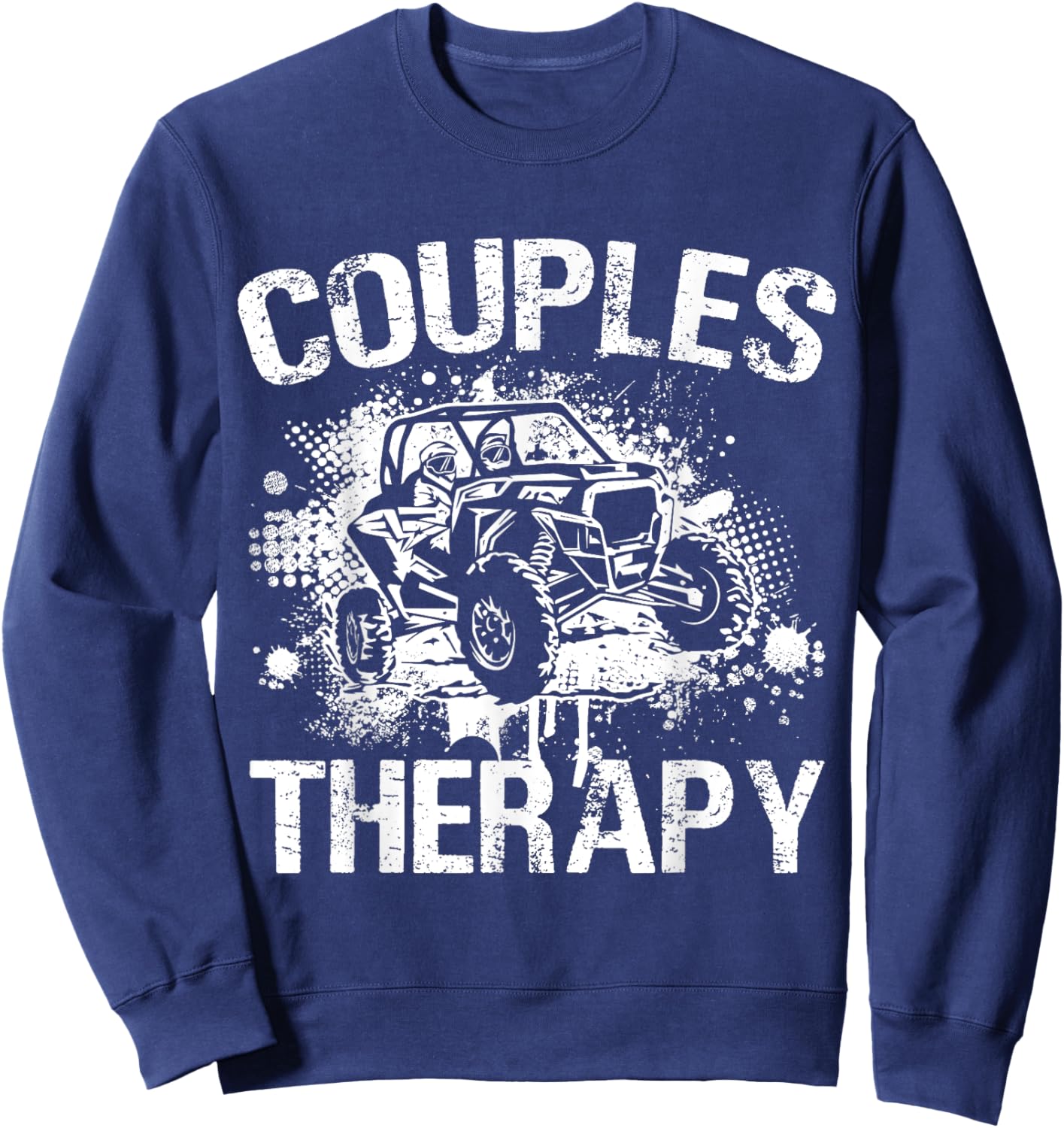 SXS UTV Couples Therapy Sweatshirt - Sweatshirt | Navy