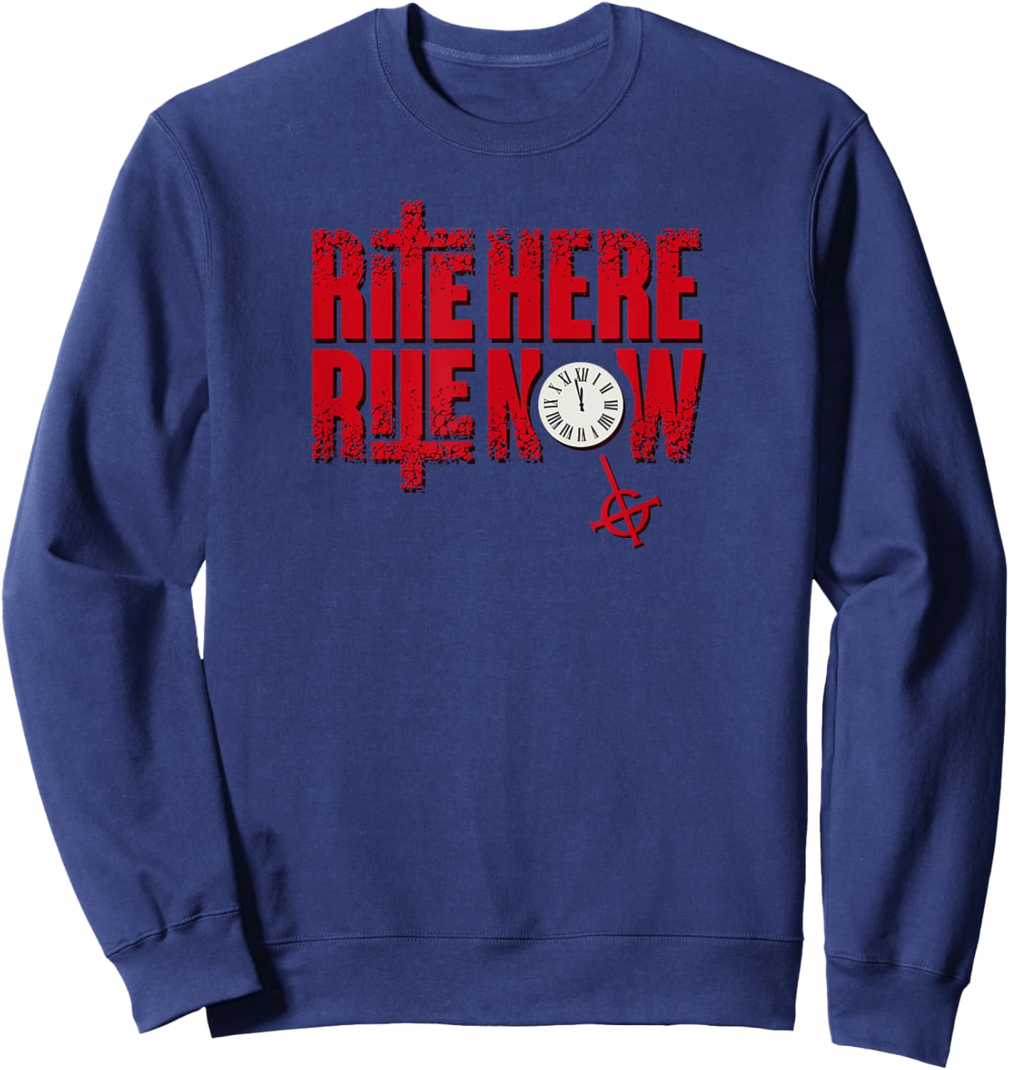 Ghost – Rite Here Title Sweatshirt - Sweatshirt | Navy