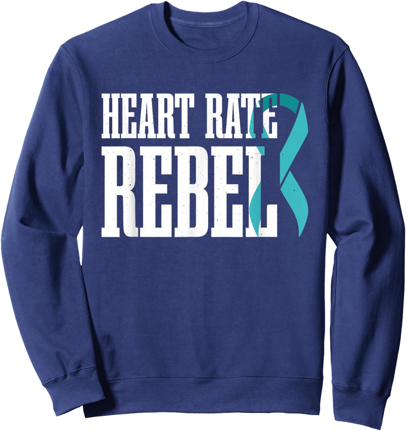 POTS Syndrome Postural Tachycardia Syndrome Sweatshirt - Sweatshirt | Navy