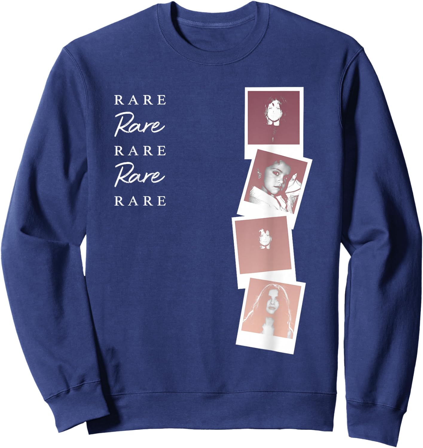 Selena Gomez Polaroid Rare Sweatshirt - Sweatshirt | Navy
