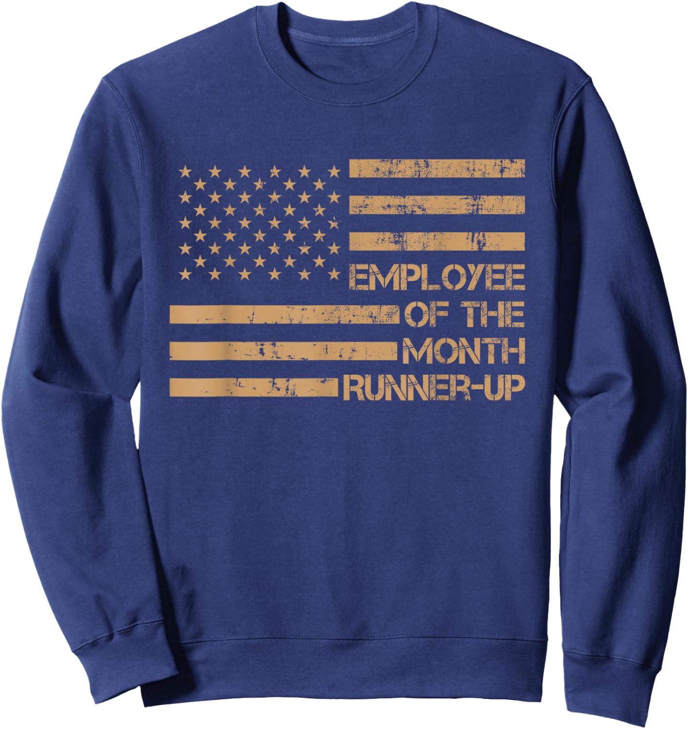 Employee Of The Month Runner-up Sweatshirt - Sweatshirt | Navy