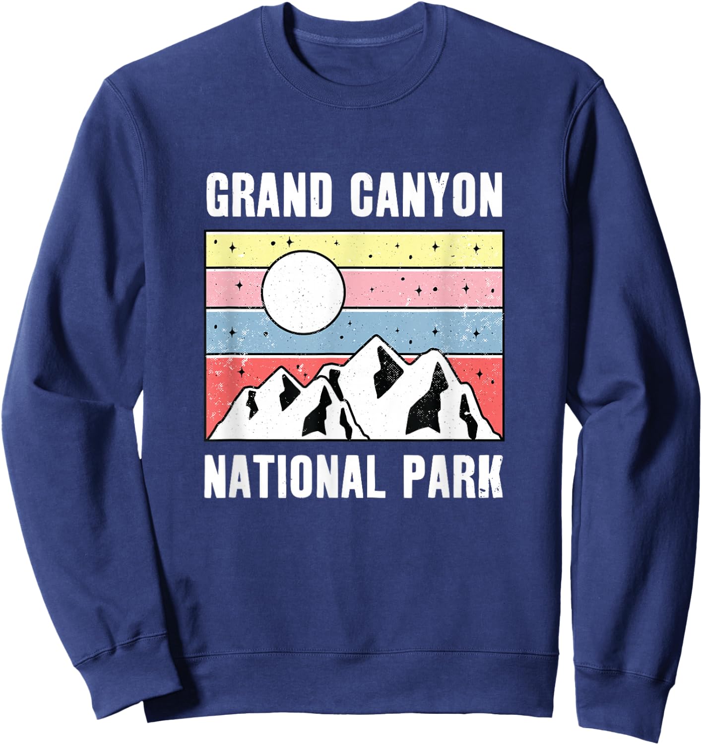 Grand Canyon National Park Mountain Sunset Sweatshirt - Sweatshirt | Navy