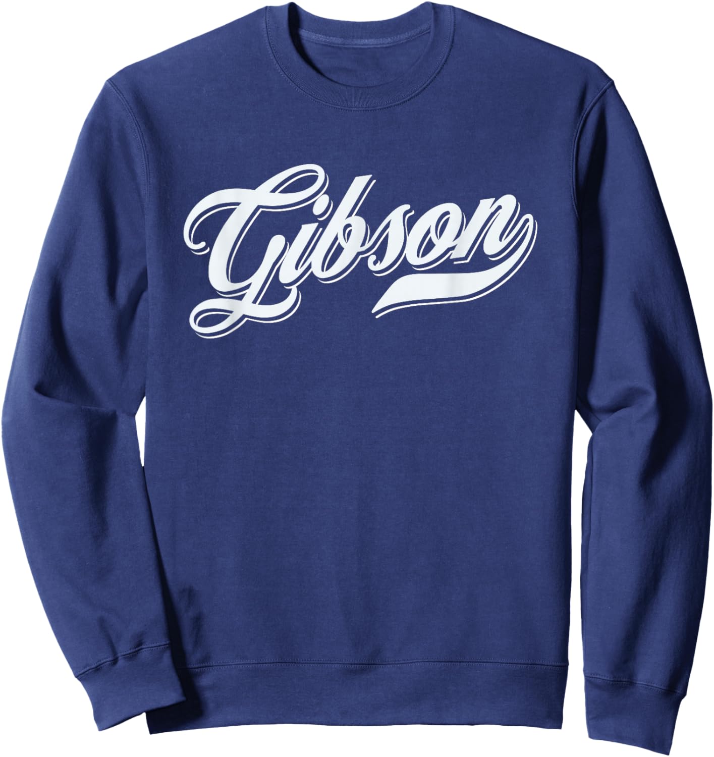 Man Boys Funny Funny Gift for Gibson Sweatshirt - Sweatshirt | Navy