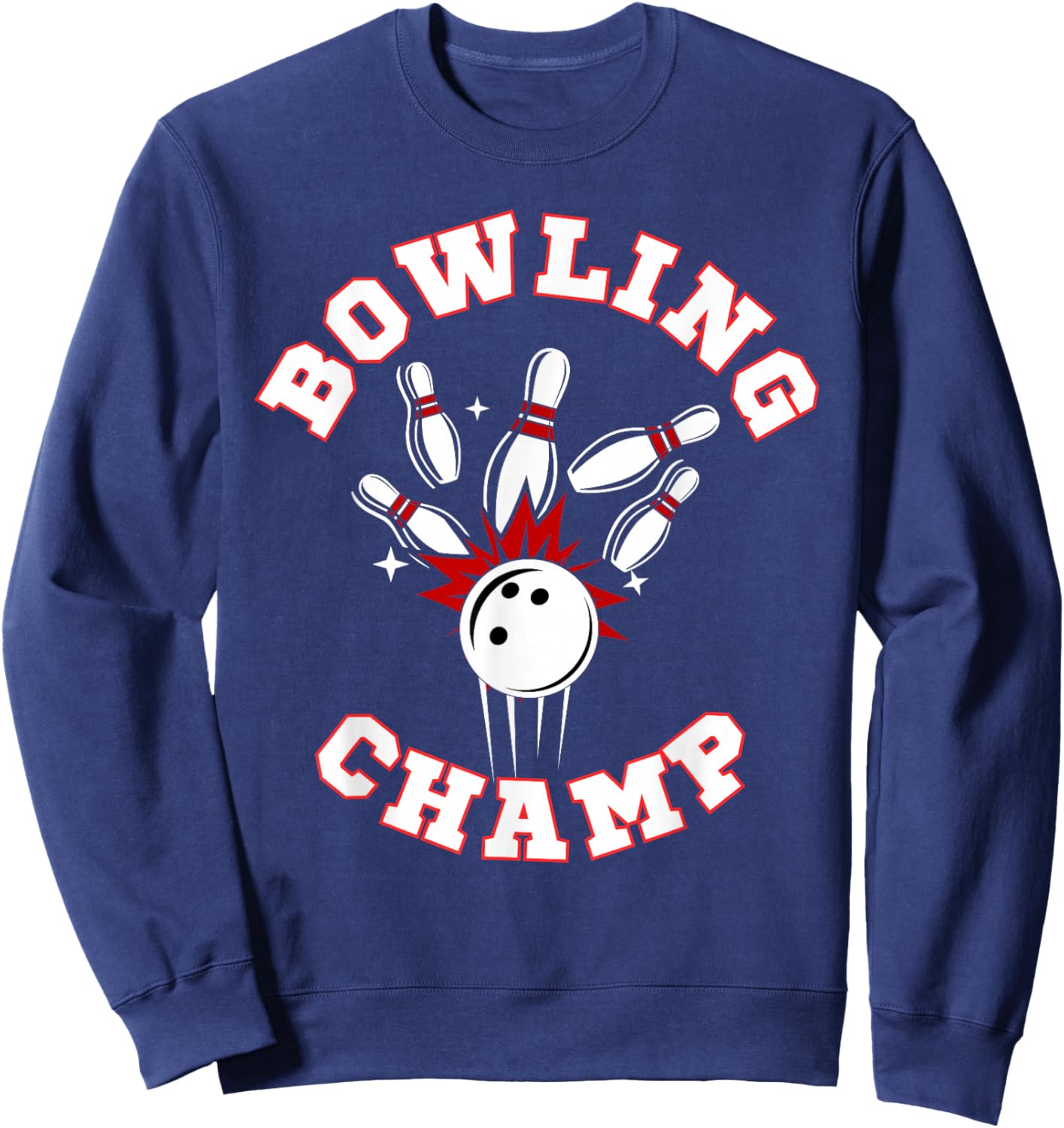 Bowling Champ Champion Sweatshirt - Sweatshirt | Navy