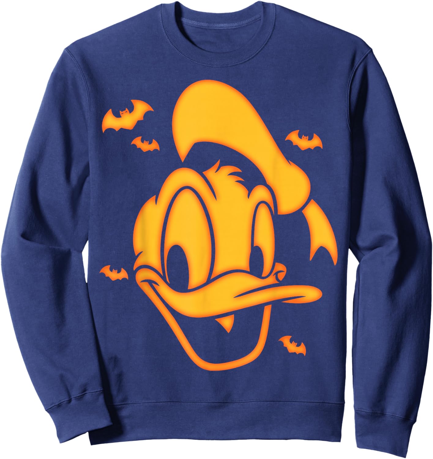 Disney Mickey & Friends Halloween Donald Carving Sweatshirt - Sweatshirt | Navy