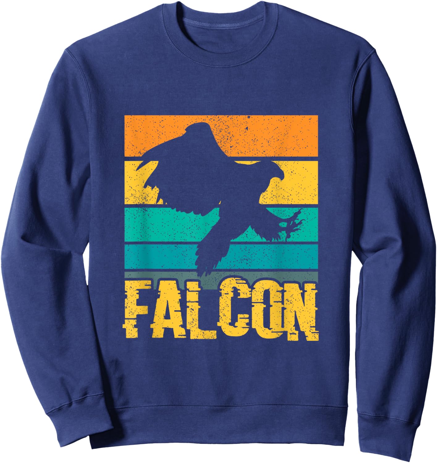 Falcon Bird Gift Falconry & Falconer Lover Sweatshirt - Sweatshirt | Navy