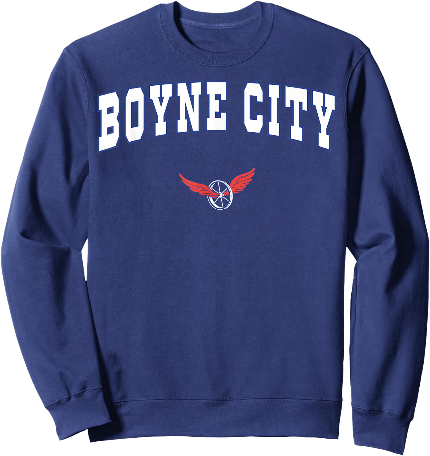 Boyne City High School Ramblers Sweatshirt - Sweatshirt | Navy