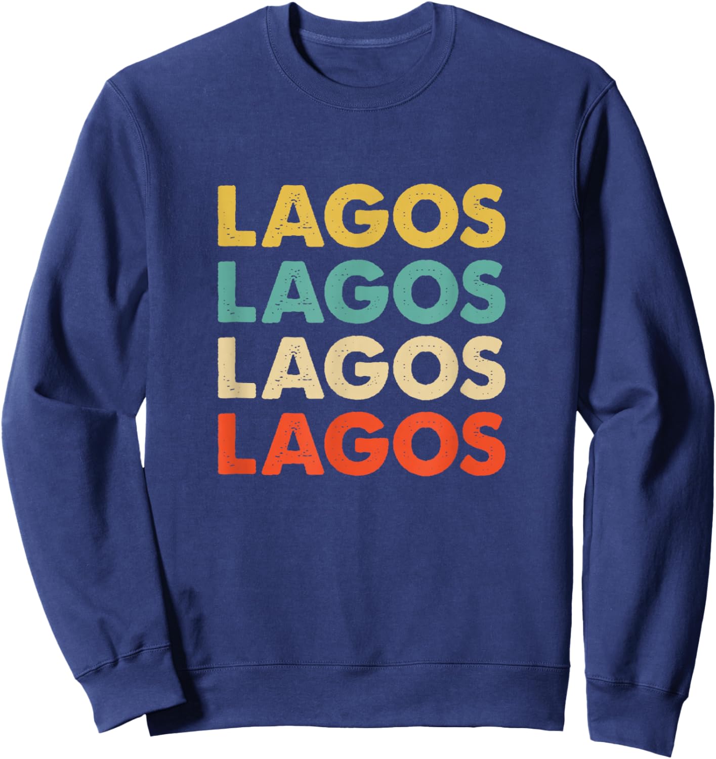 Lagos Nigeria Sweatshirt - Sweatshirt | Navy