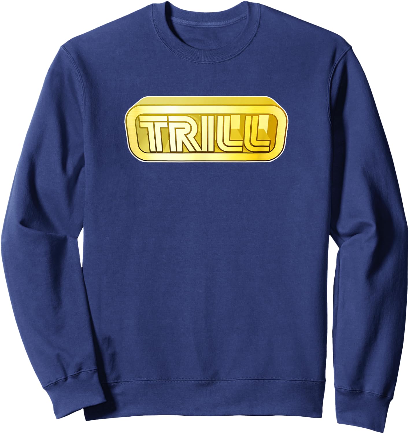 Trill Houston Hip Hop Texas Music Screw Chopped UGK Sweatshirt - Sweatshirt | Navy
