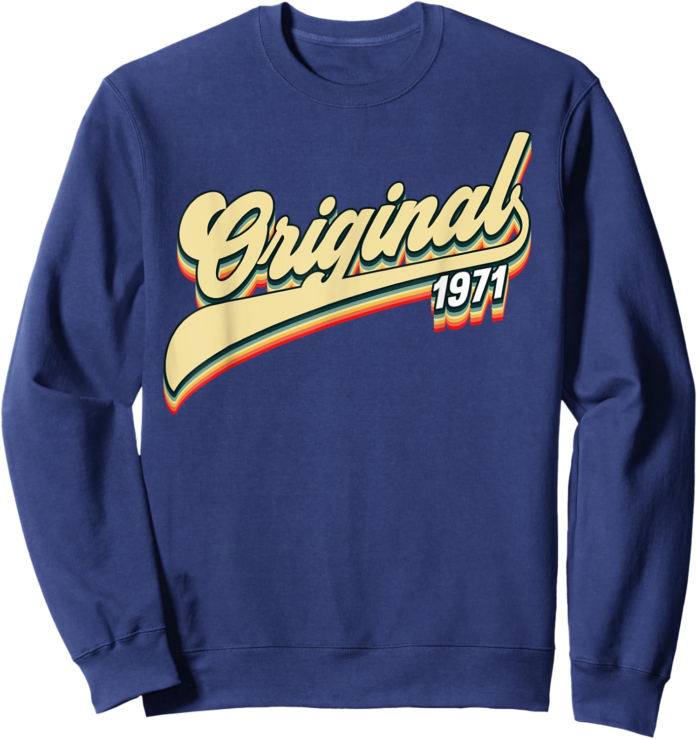 1971 Birthday Sweatshirt - Sweatshirt | Navy