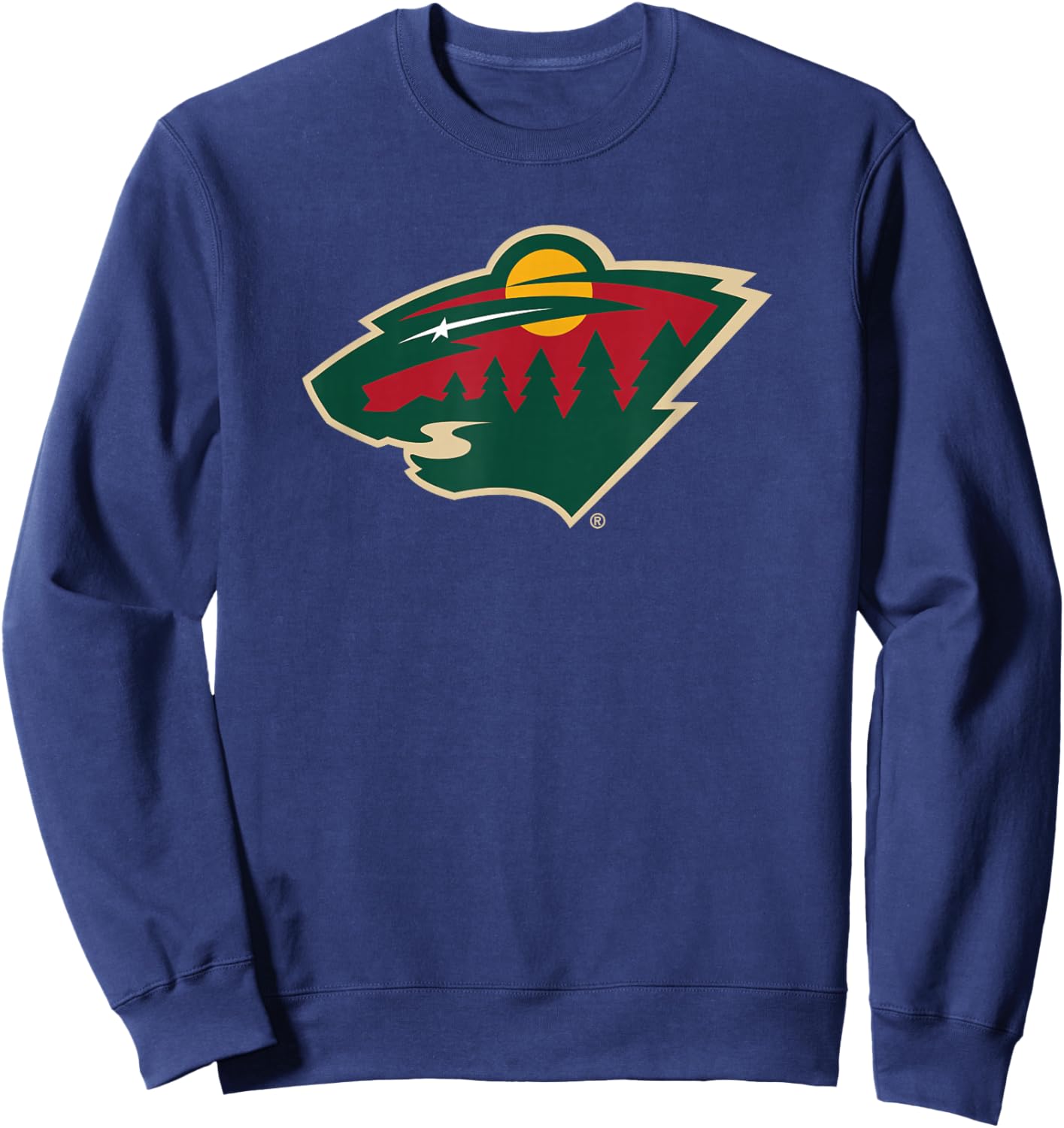 Minnesota Wild Icon Officially Licensed Sweatshirt - Sweatshirt | Navy