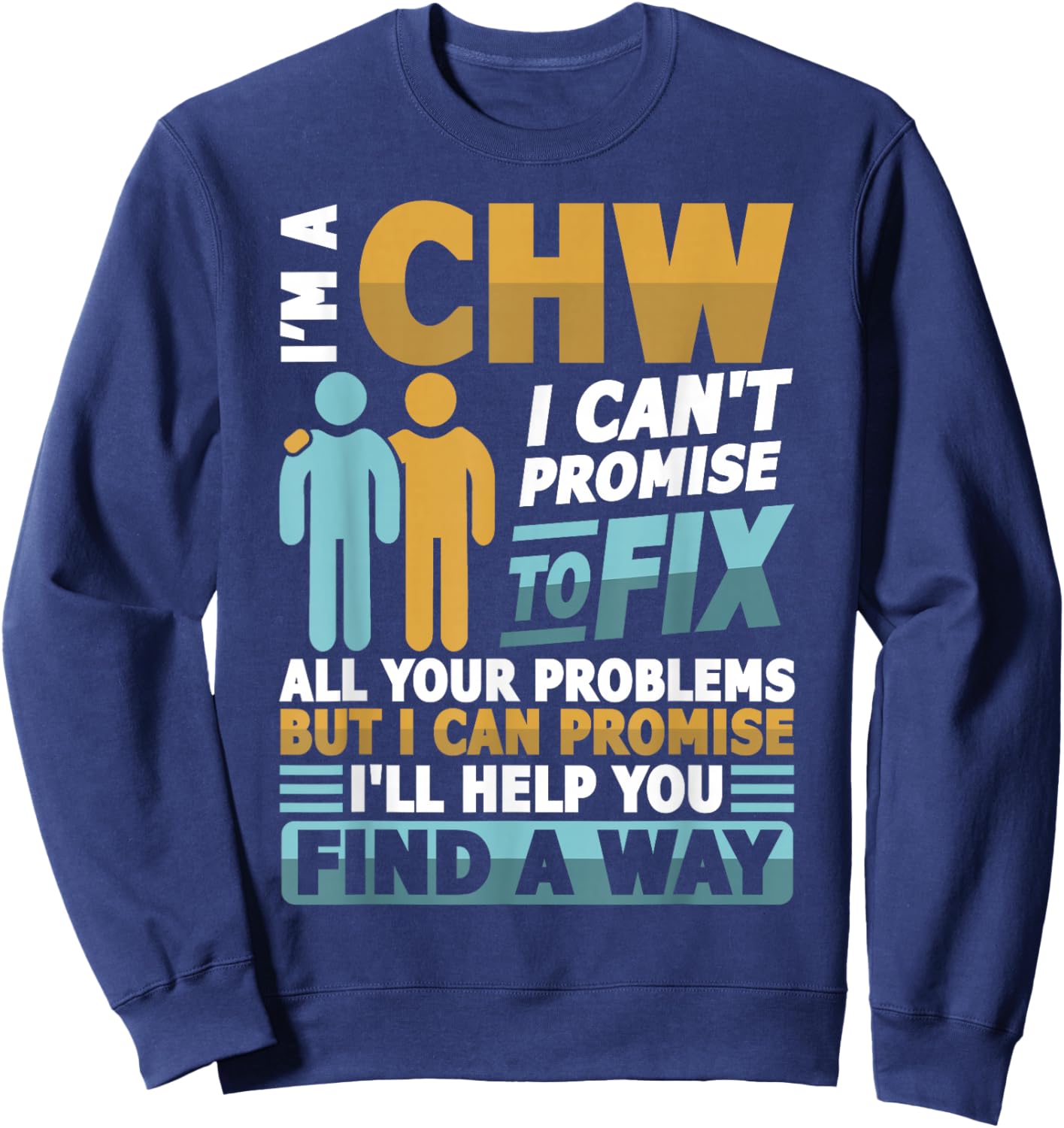 CHW Community health worker Sweatshirt - Sweatshirt | Navy