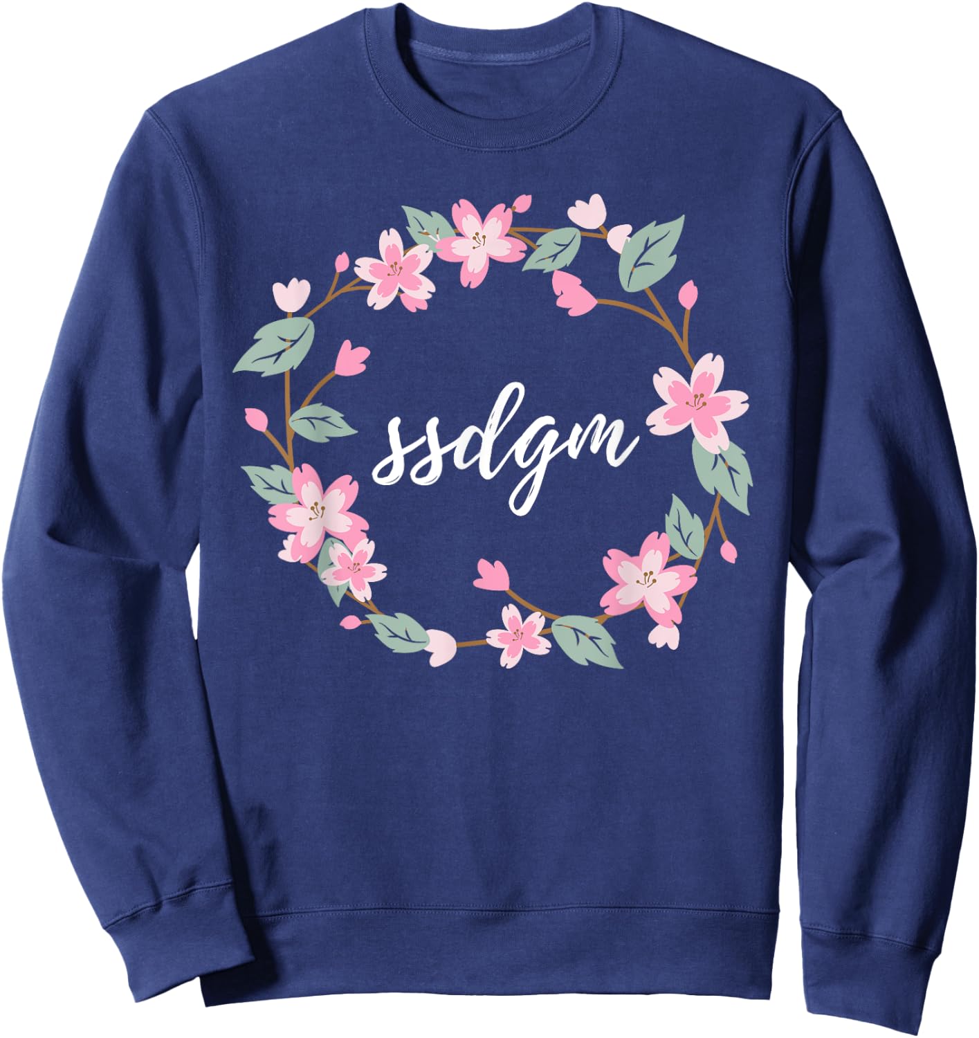 SSDGM Murderino Funny My Favorite True Crime Murder Podcast Sweatshirt - Sweatshirt | Navy