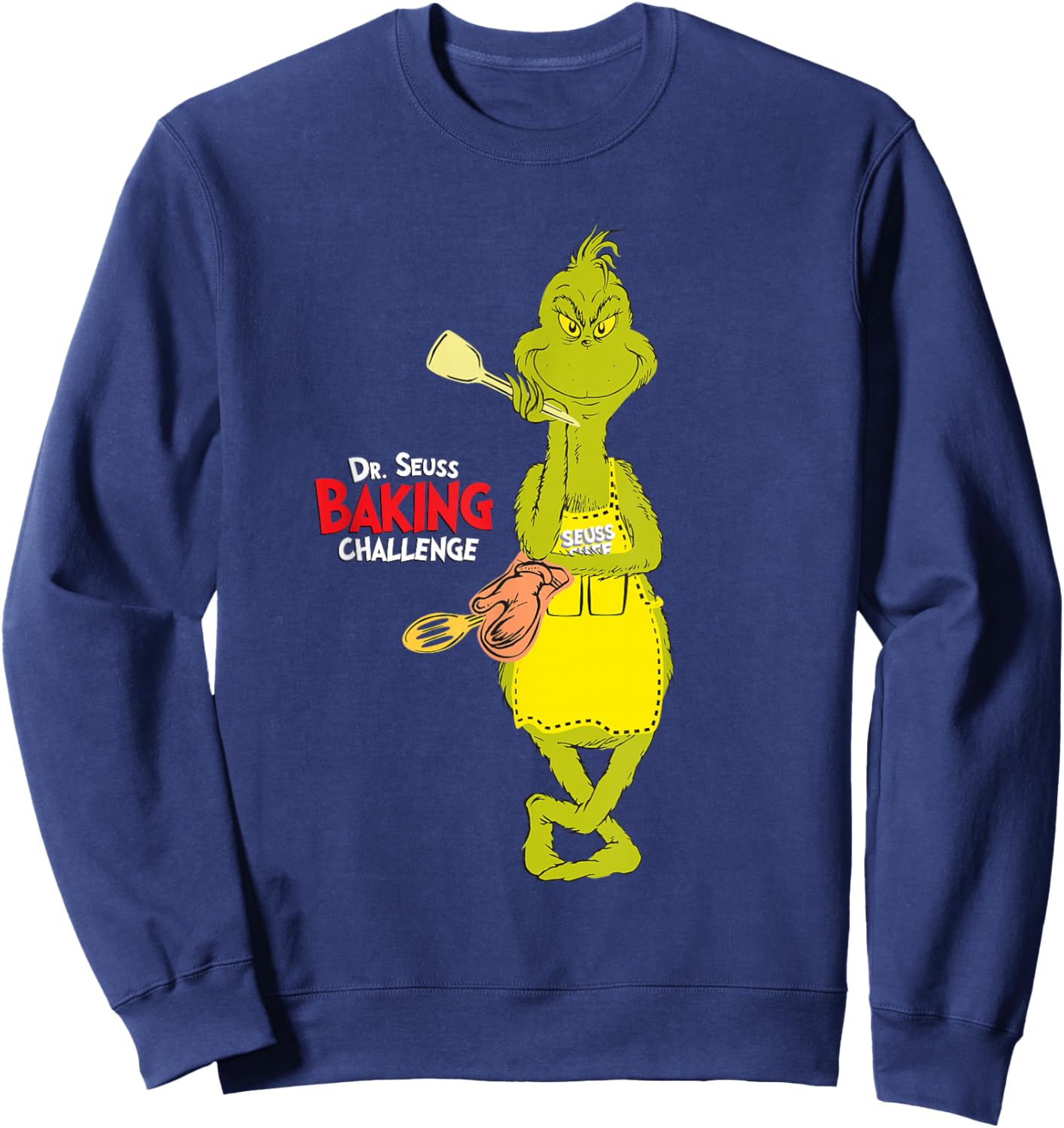 Dr. Seuss Baking Challenge The Grinch Sweatshirt - Sweatshirt | Navy