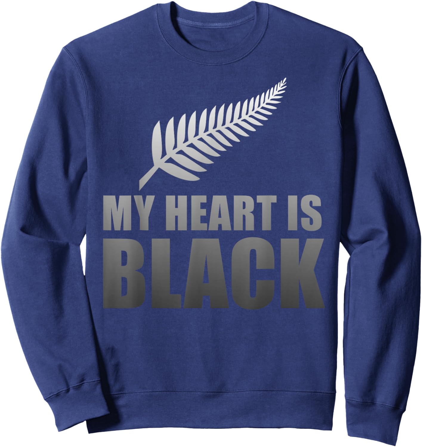 New Zealand Designed Rugby T Shirt for Rugby Dads Sweatshirt - Sweatshirt | Navy
