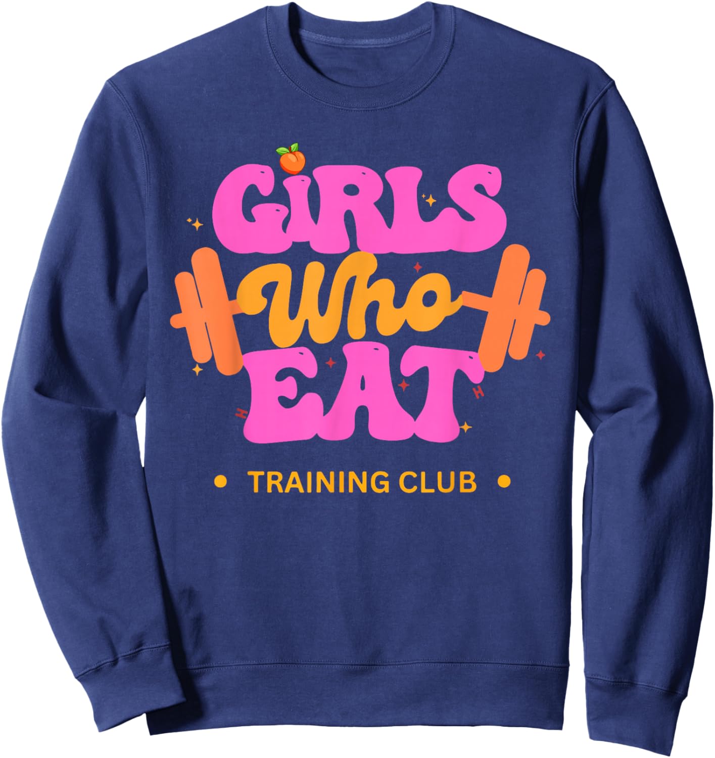 GIRLS Who EAT TRAINING CLUB Sweatshirt - Sweatshirt | Navy