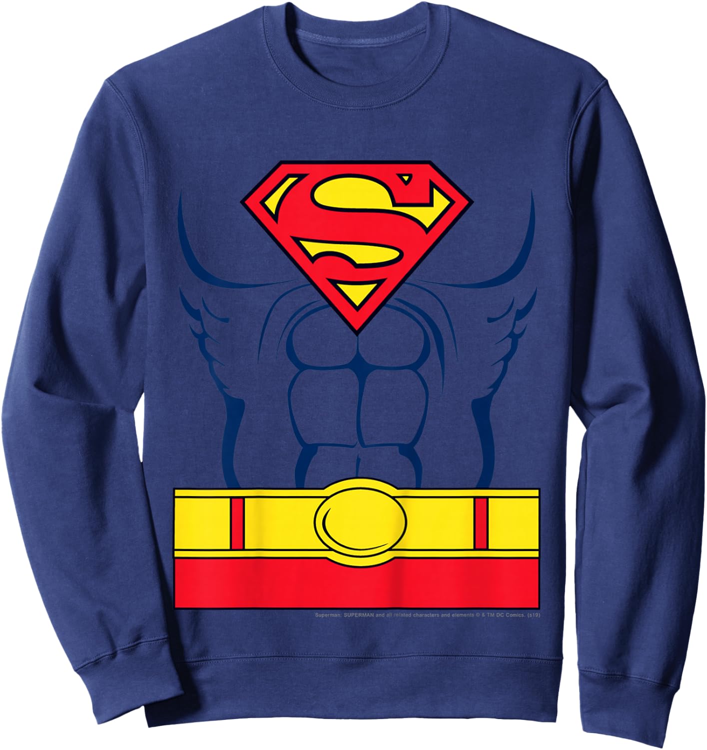 Kids DC Comics Superman Costume Sweatshirt - Sweatshirt | Navy