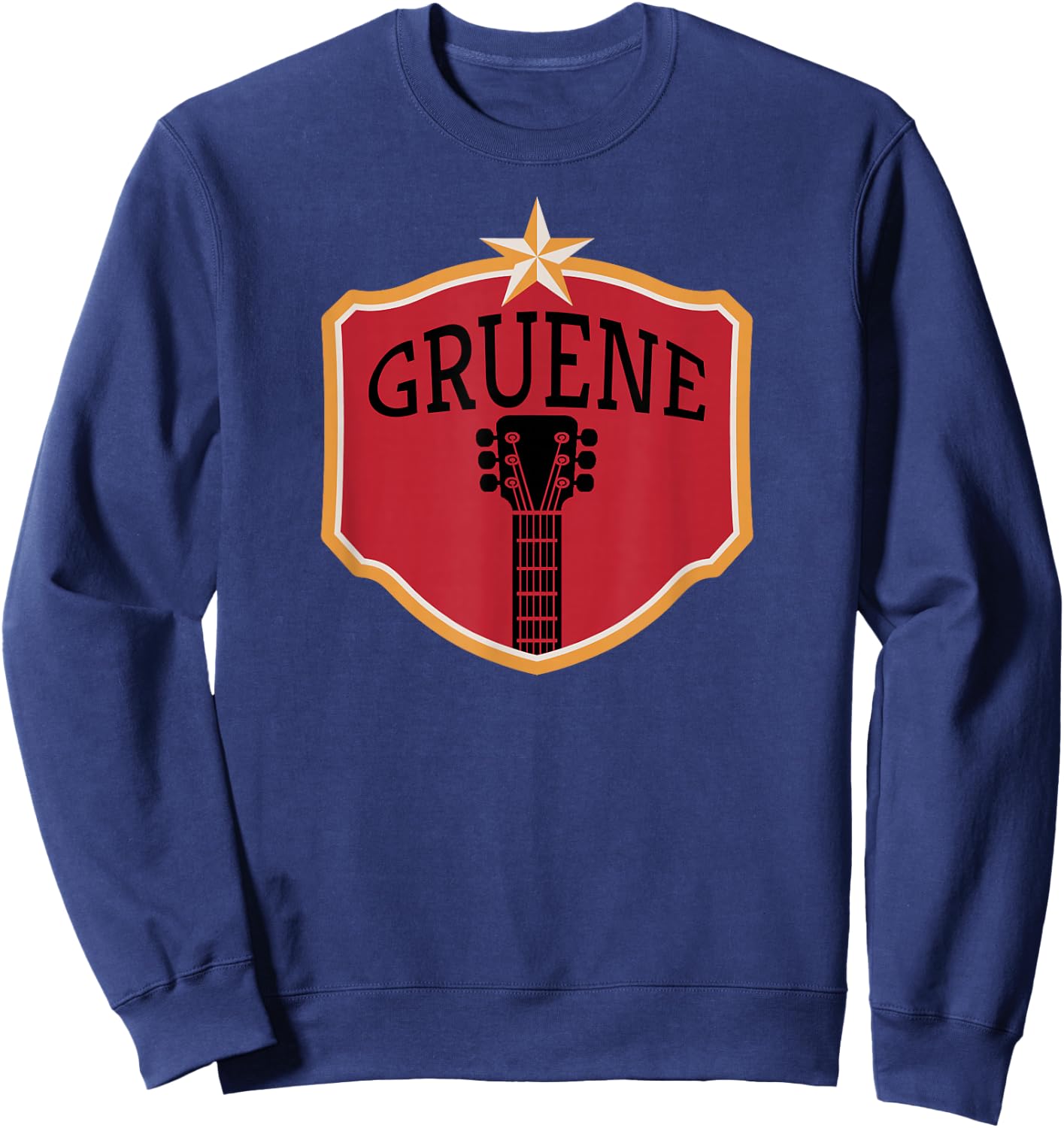 Gruene Texas Hill Country Live Music Capital Proud Texan Sweatshirt - Sweatshirt | Navy