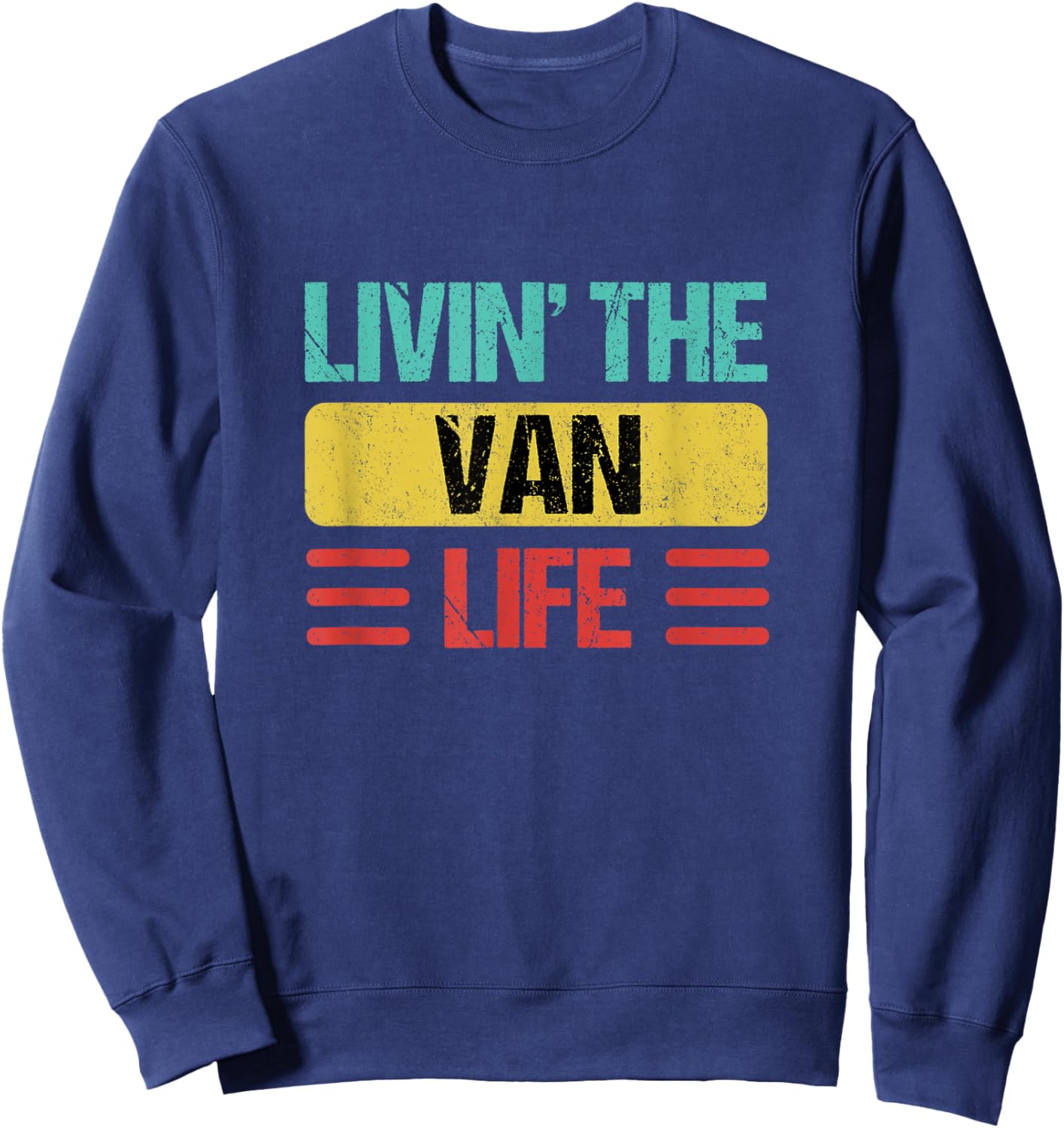 Van Name Sweatshirt - Sweatshirt | Navy
