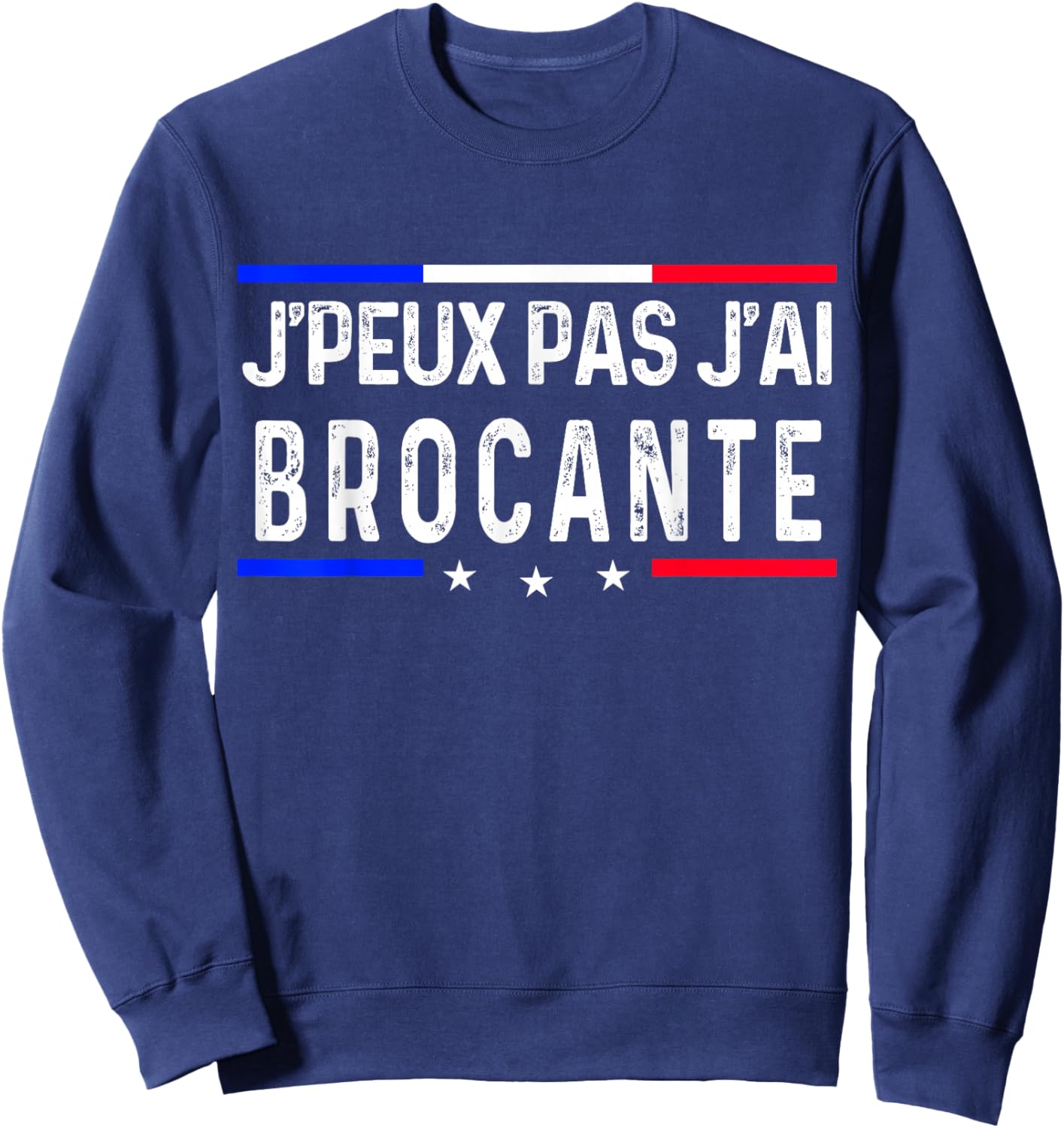 Je peux pas j'ai flea market Sweatshirt - Sweatshirt | Navy