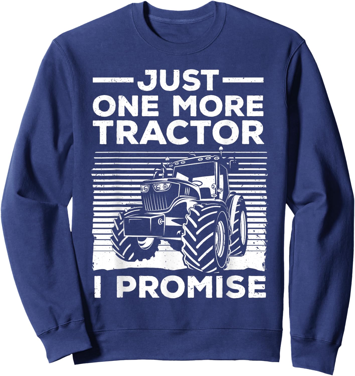 Cool Tractor Art Women Farming Truck Farmer Tractors Sweatshirt - Sweatshirt | Navy