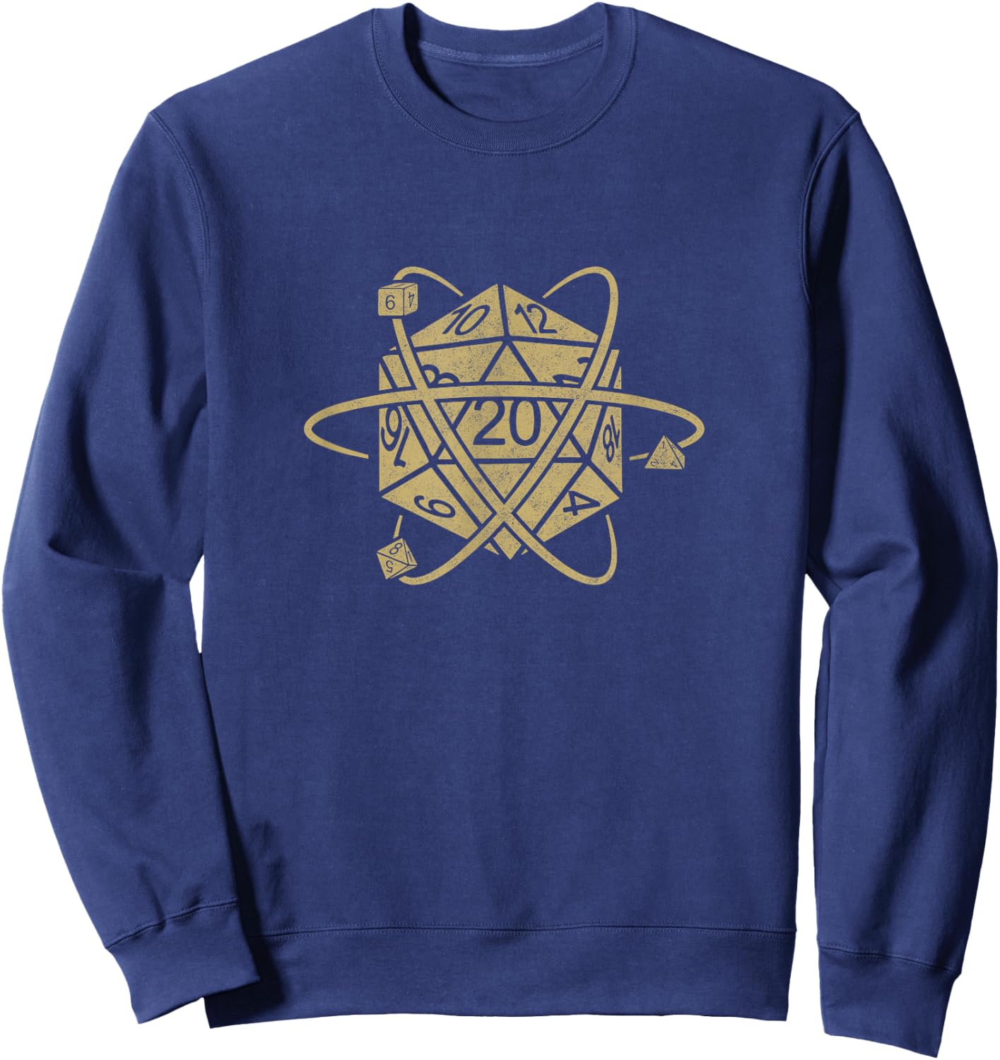 Tabletop RPG Vintage Game Shirt Master Role Playing Game Sweatshirt - Sweatshirt | Navy