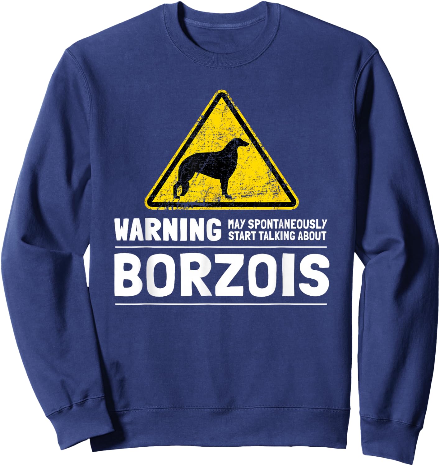 Borzoi Sweatshirt - Sweatshirt | Navy
