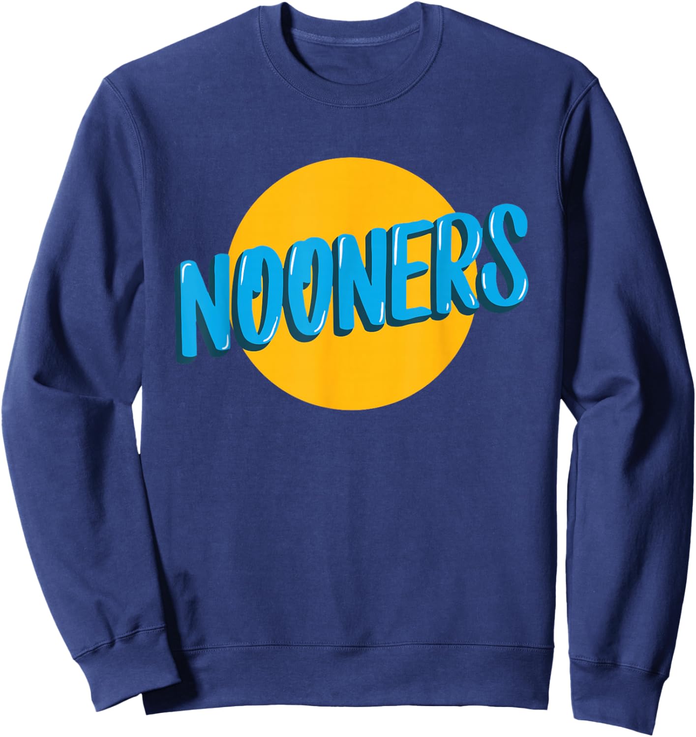 Bad Day To Be A Nooner | Day drinking Nooner Team Sweatshirt - Sweatshirt | Navy