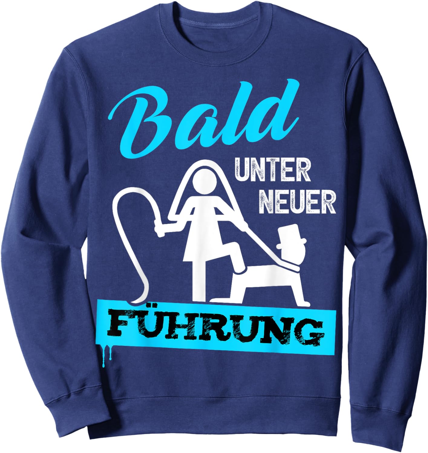 Junggesellenabschied Bräutigam JGA Männer Polterer Sweatshirt - Sweatshirt | Navy