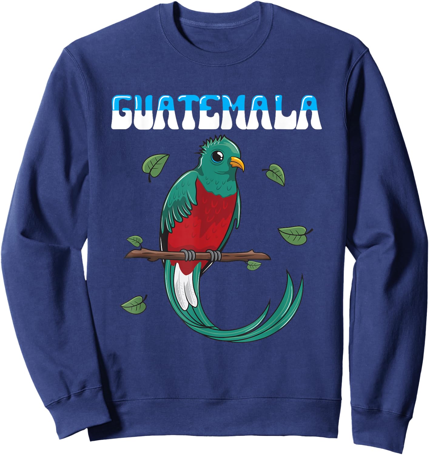 Guatemala Guatemalan Quetzal Sweatshirt - Sweatshirt | Navy